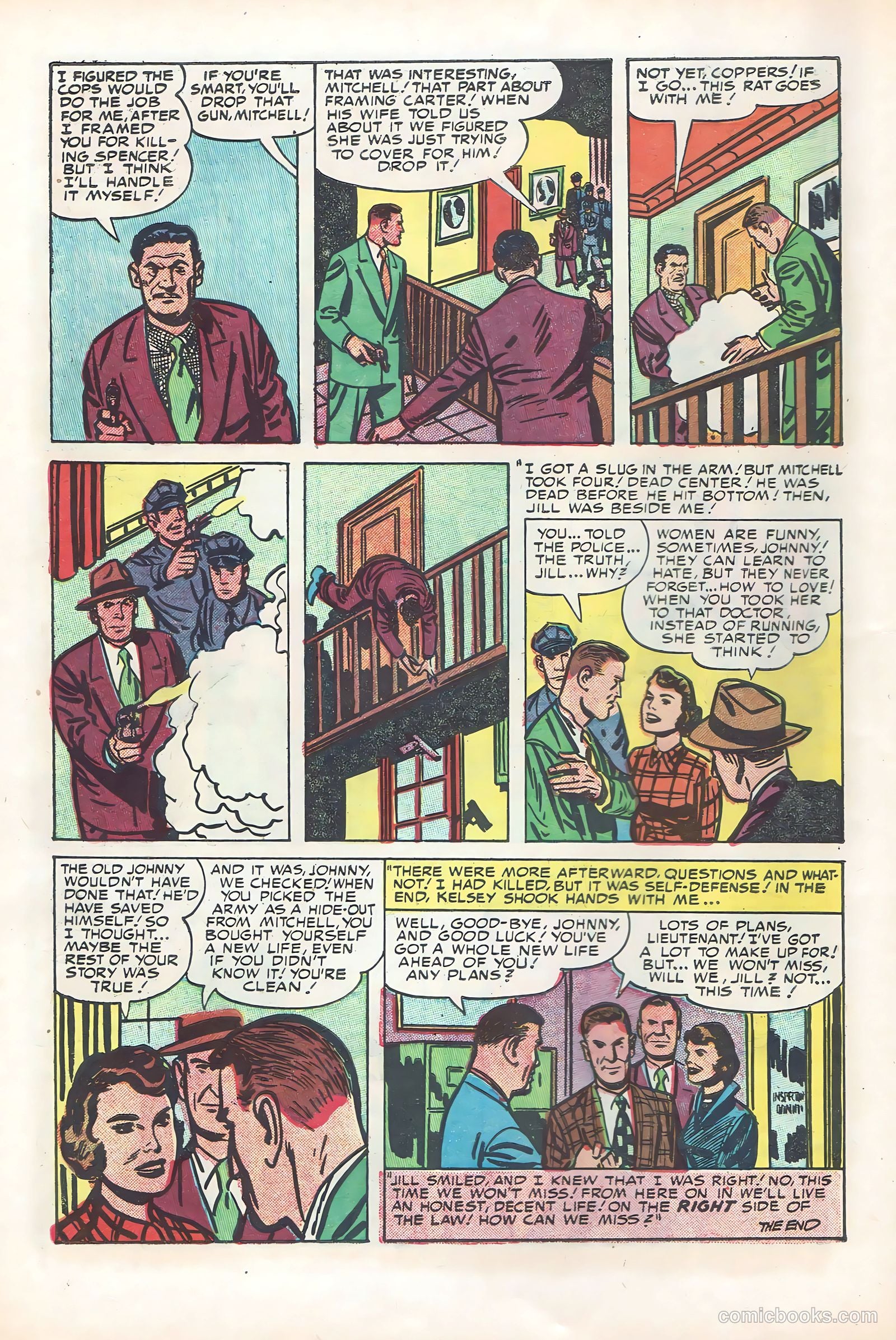Justice Traps the Guilty #64 — page 10 of 36