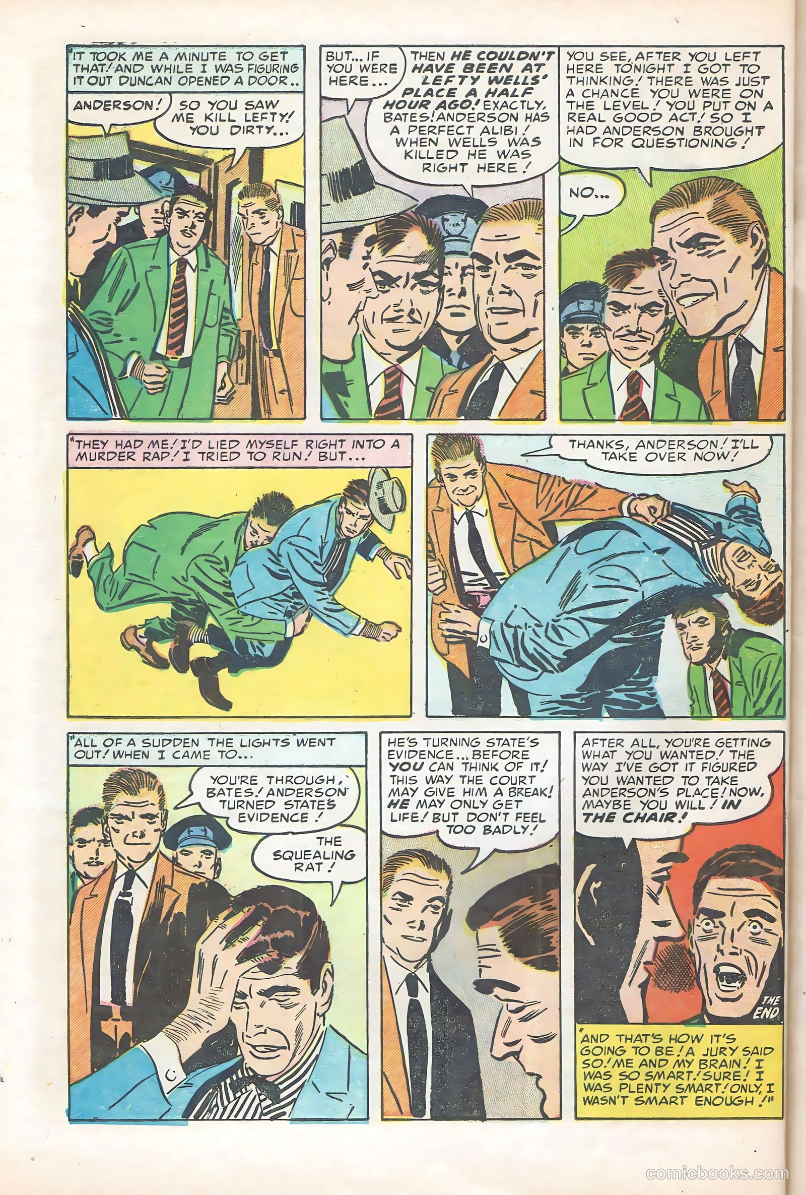 Justice Traps the Guilty #64 — page 32 of 36