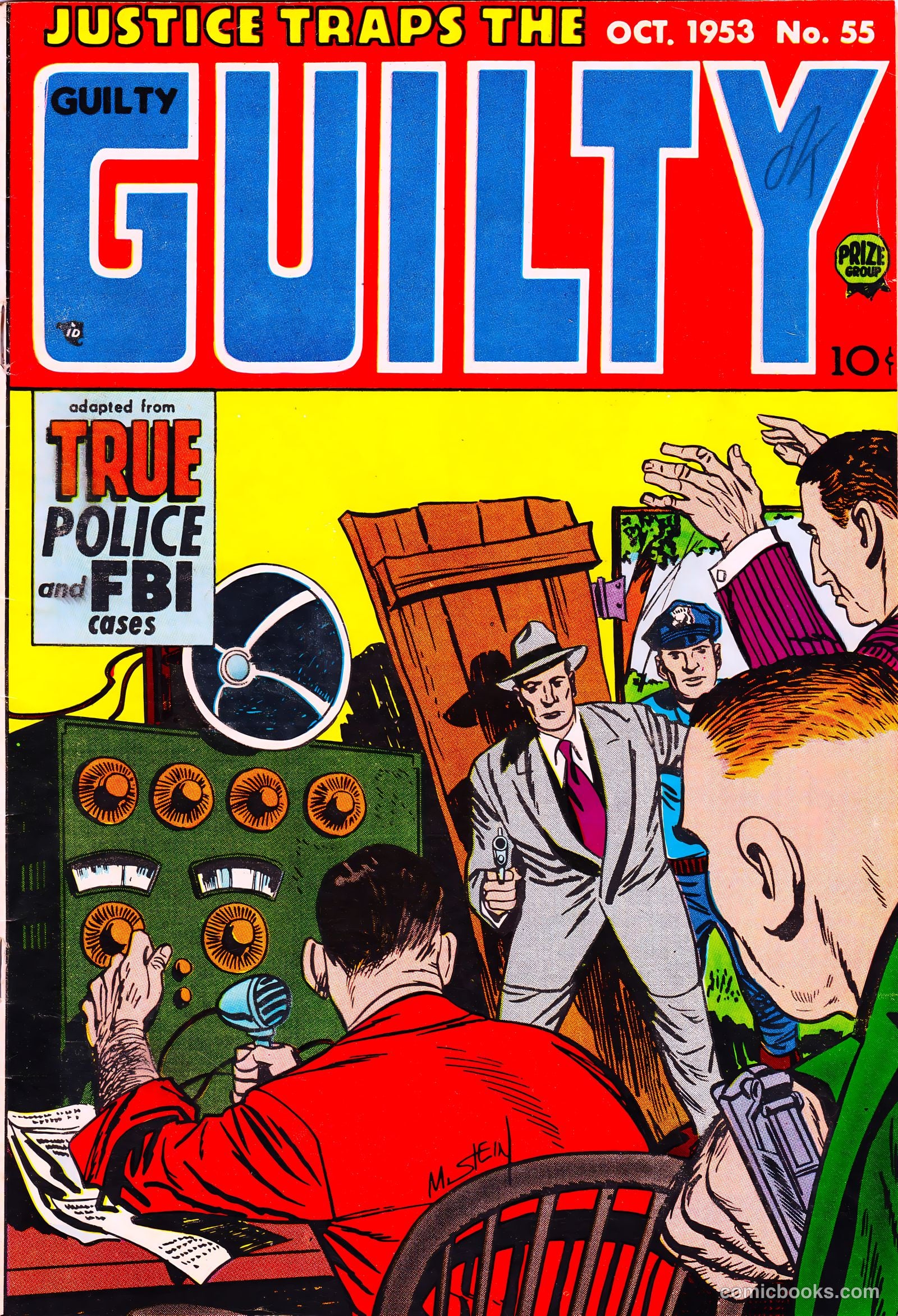 Justice Traps the Guilty #55 — page 1 of 36