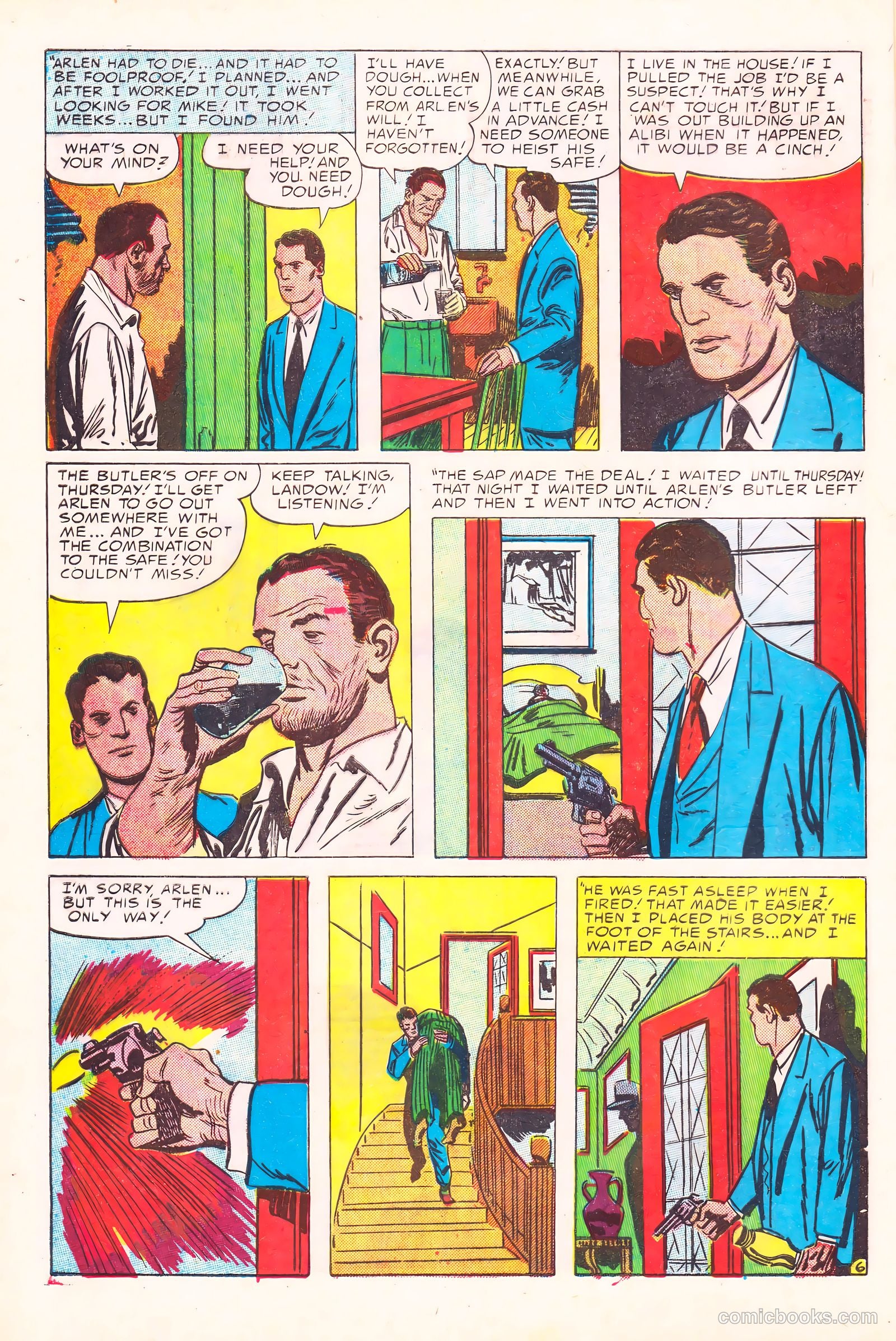 Justice Traps the Guilty #55 — page 8 of 36