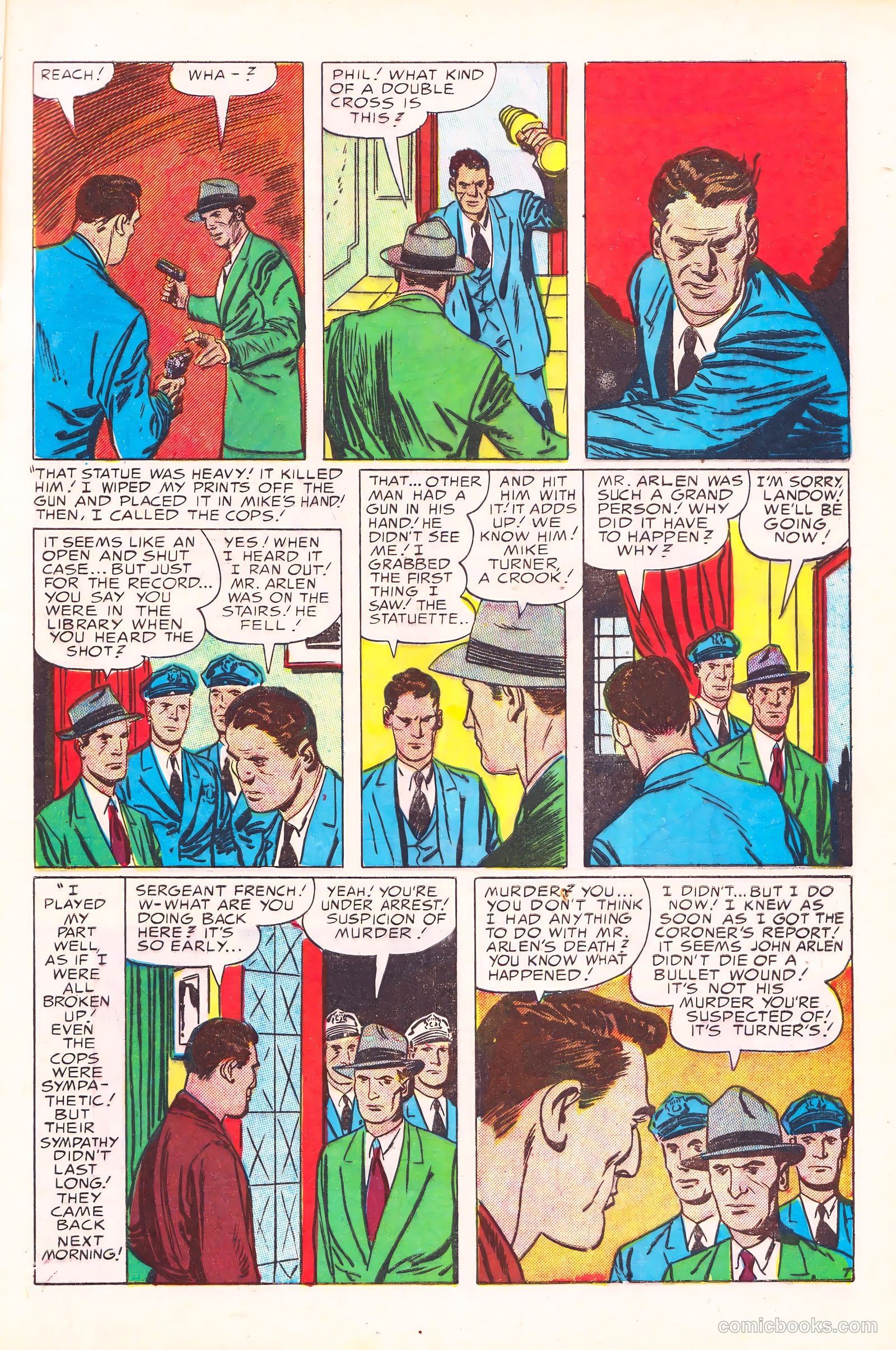 Justice Traps the Guilty #55 — page 9 of 36