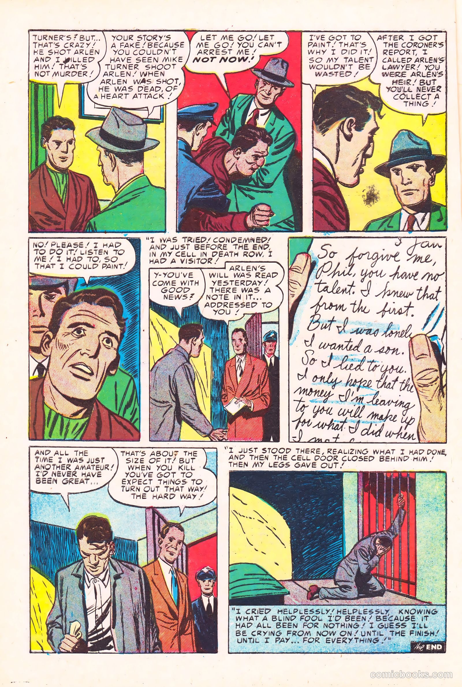 Justice Traps the Guilty #55 — page 10 of 36