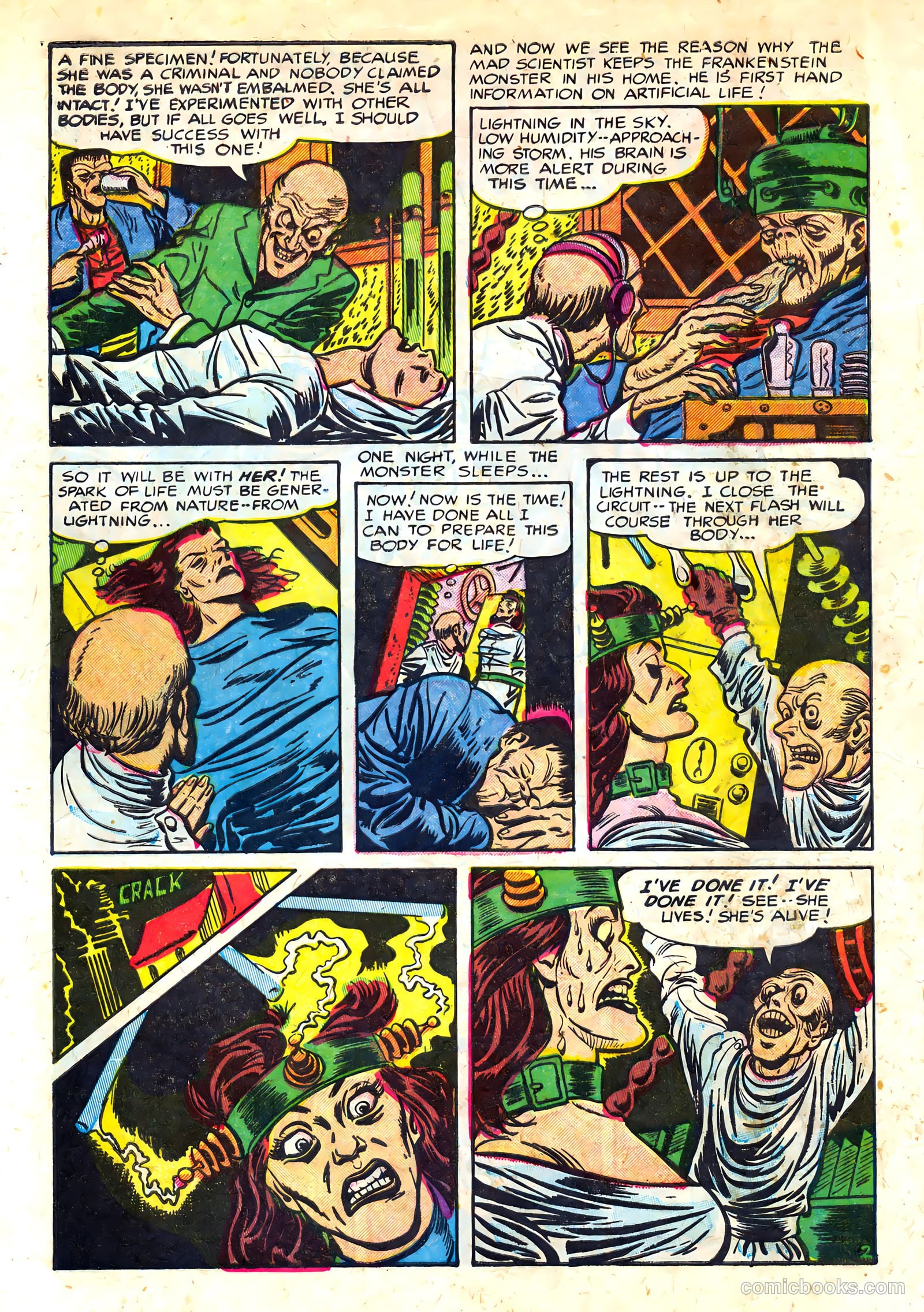 Frankenstein #28 — page 3 of 34