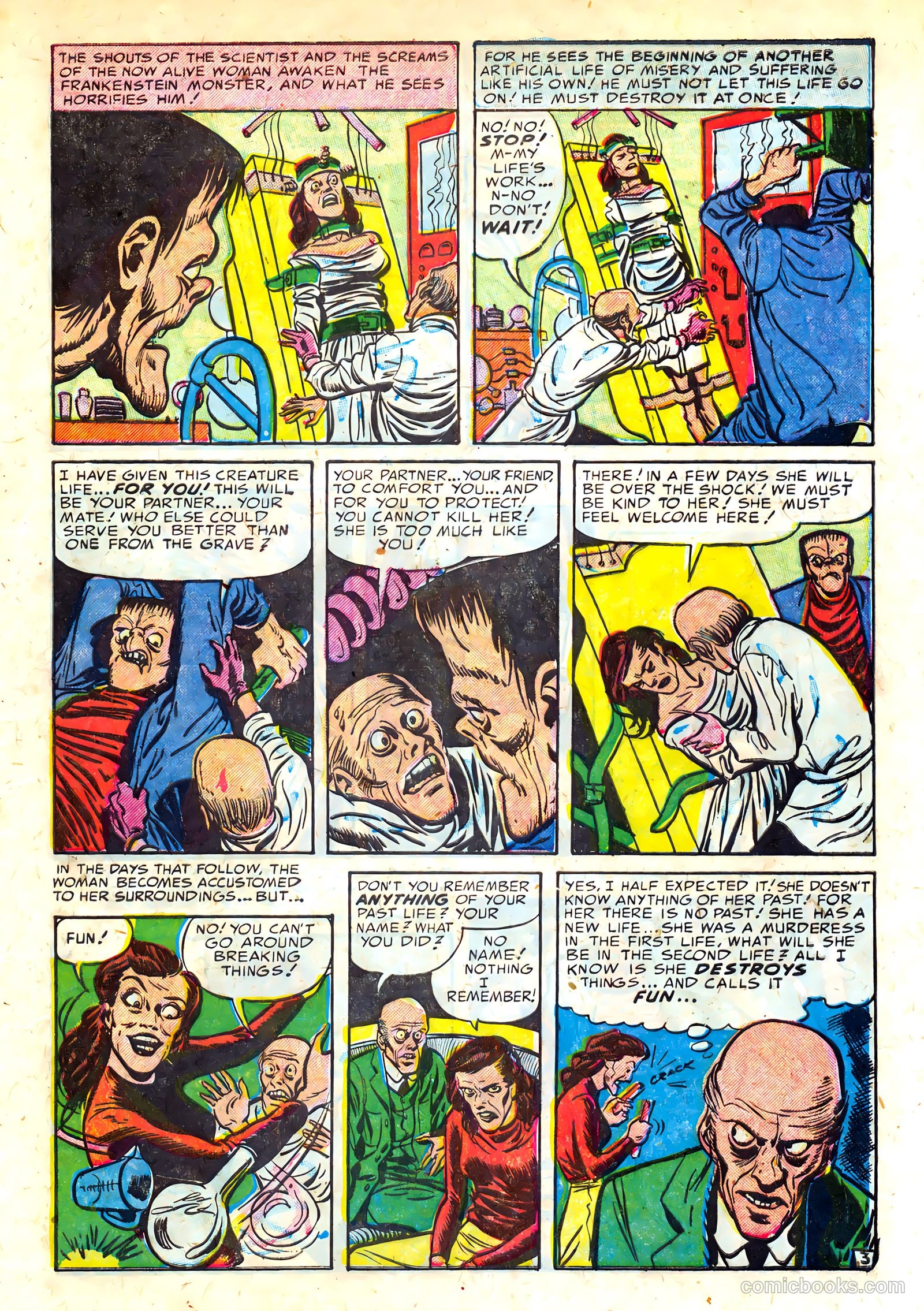Frankenstein #28 — page 4 of 34