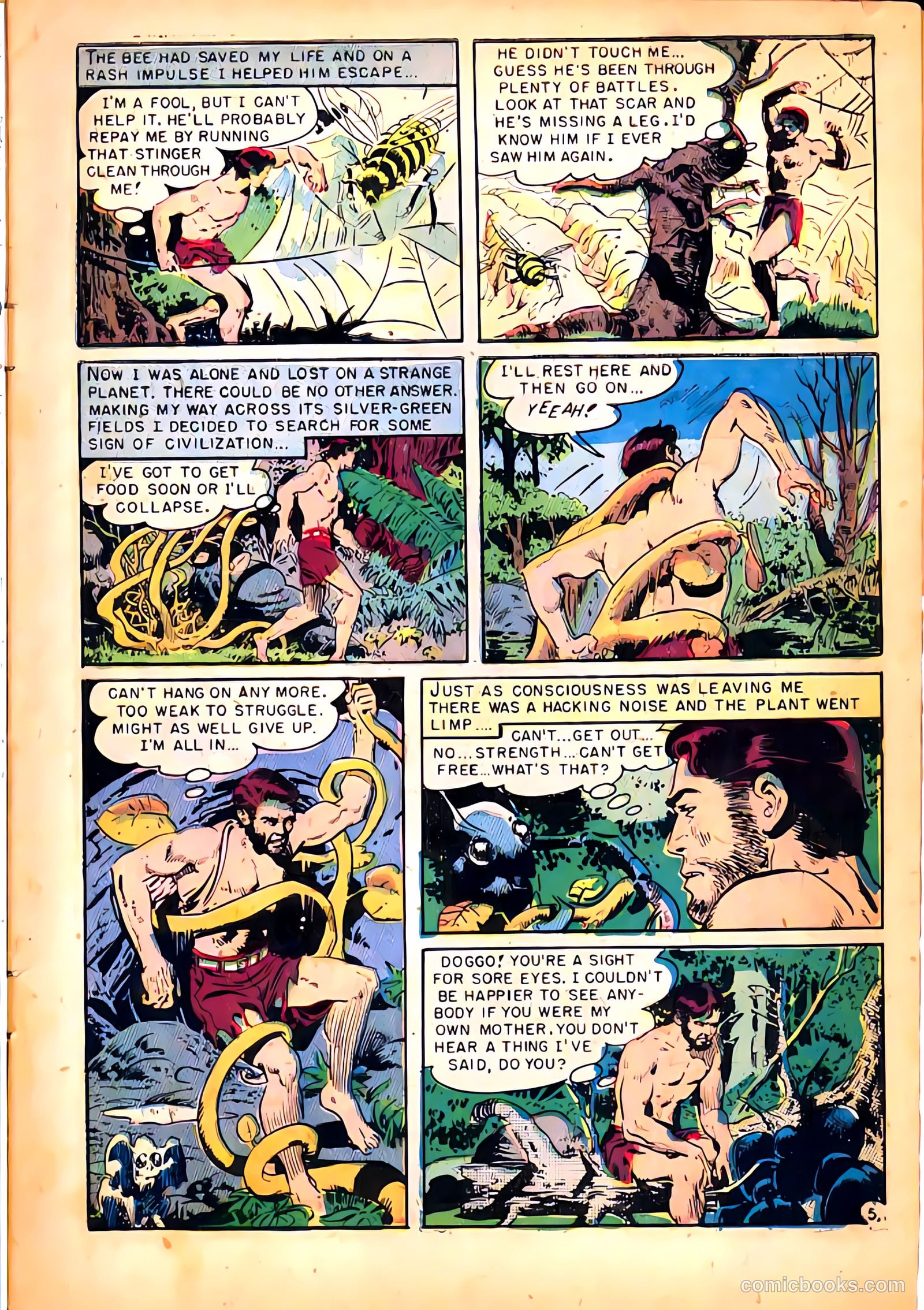 Avon Fantasy - An Earth Man on Venus #1 — page 7 of 36