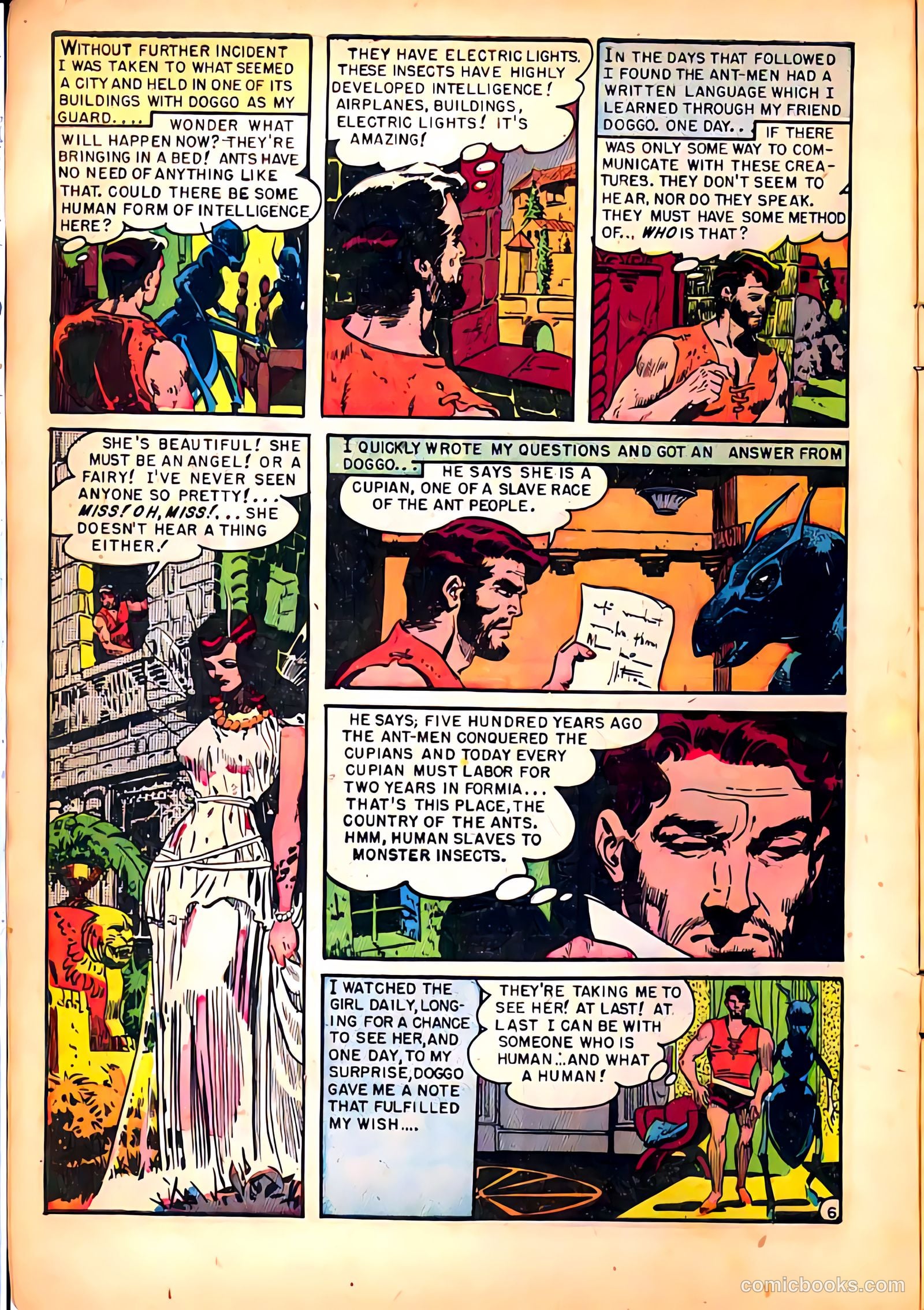 Avon Fantasy - An Earth Man on Venus #1 — page 8 of 36