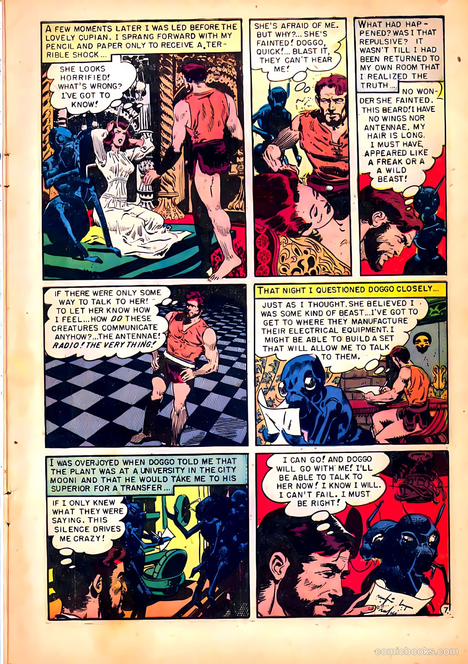 Avon Fantasy - An Earth Man on Venus #1 — page 9 of 36