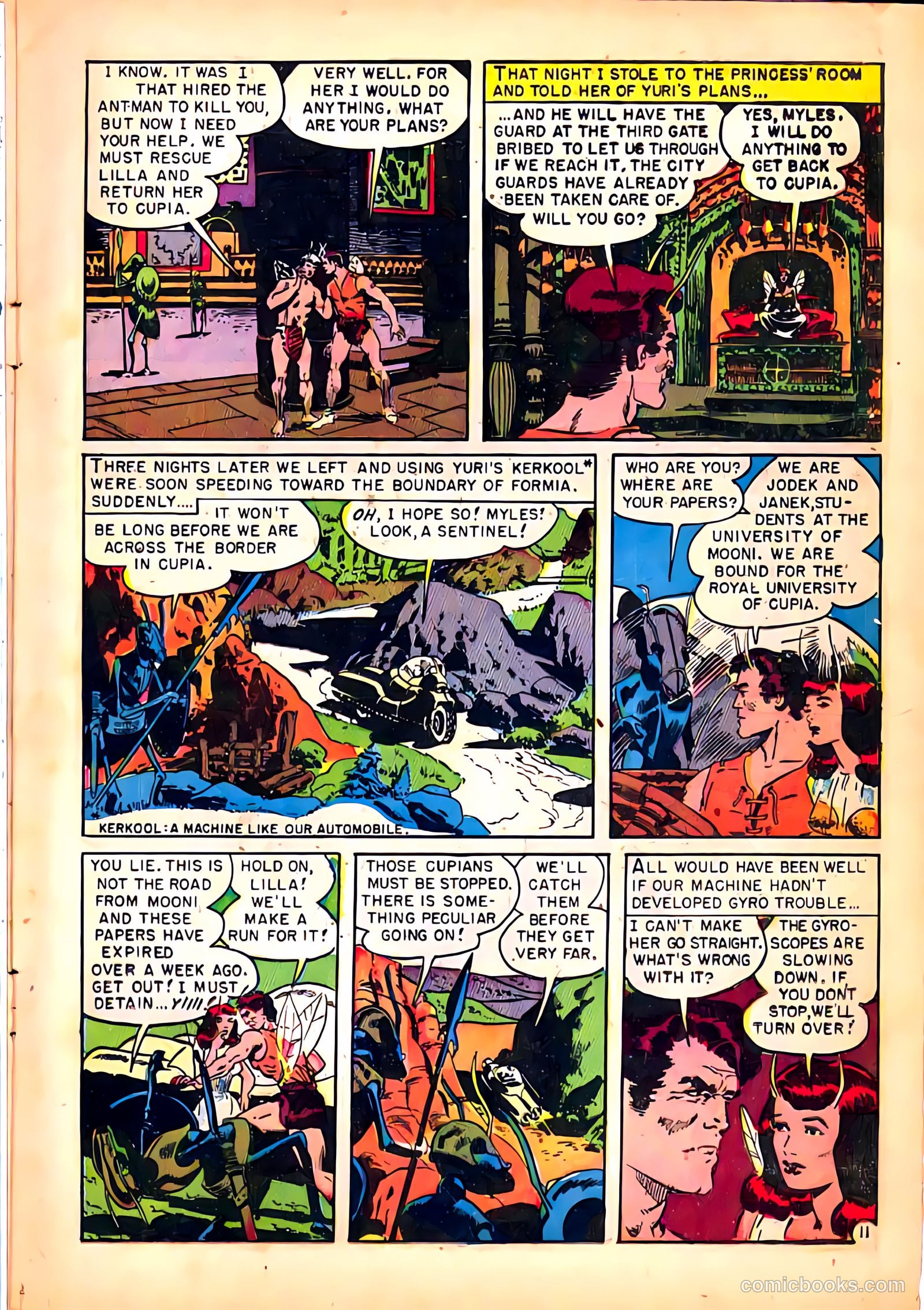 Avon Fantasy - An Earth Man on Venus #1 — page 13 of 36
