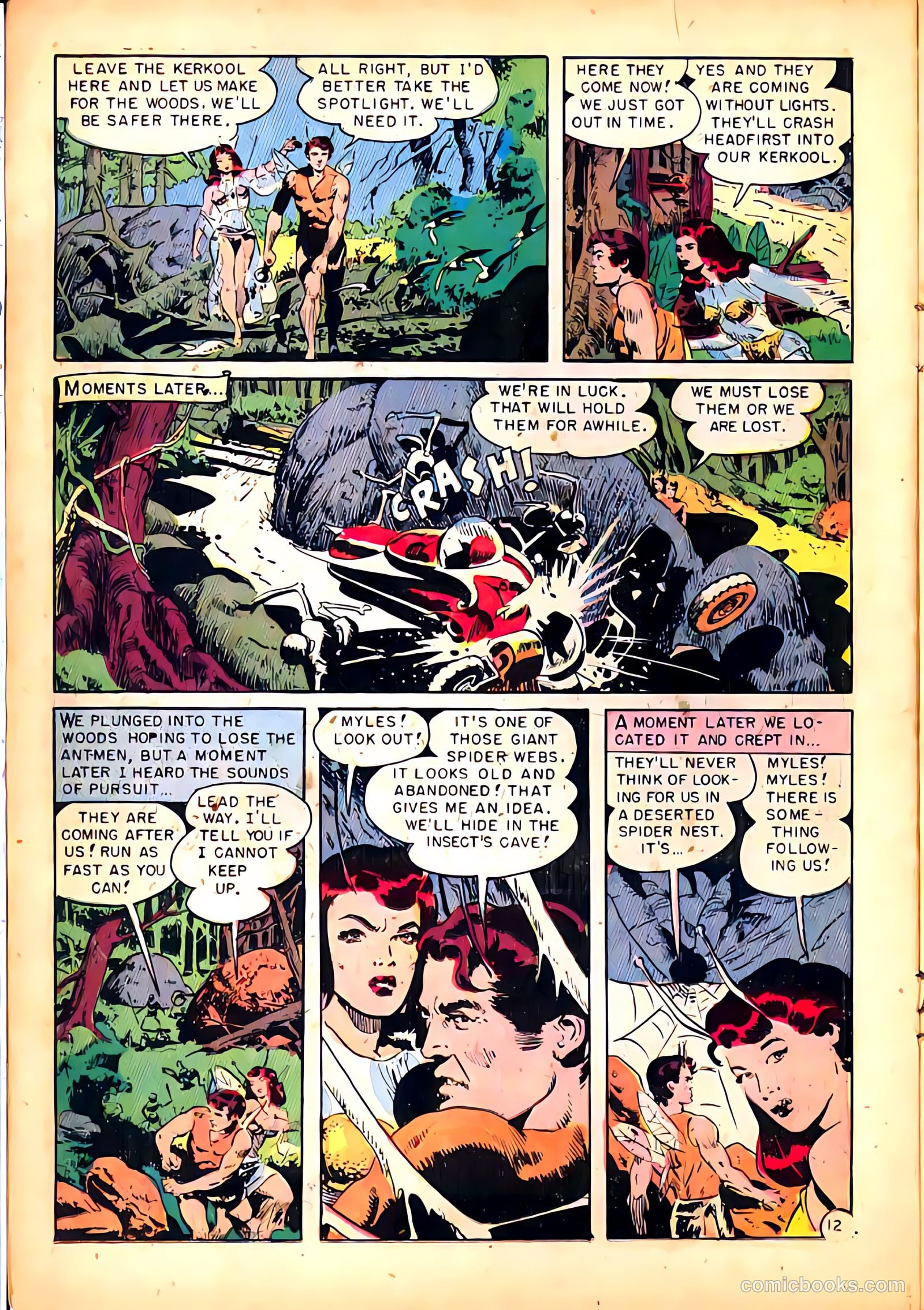 Avon Fantasy - An Earth Man on Venus #1 — page 14 of 36