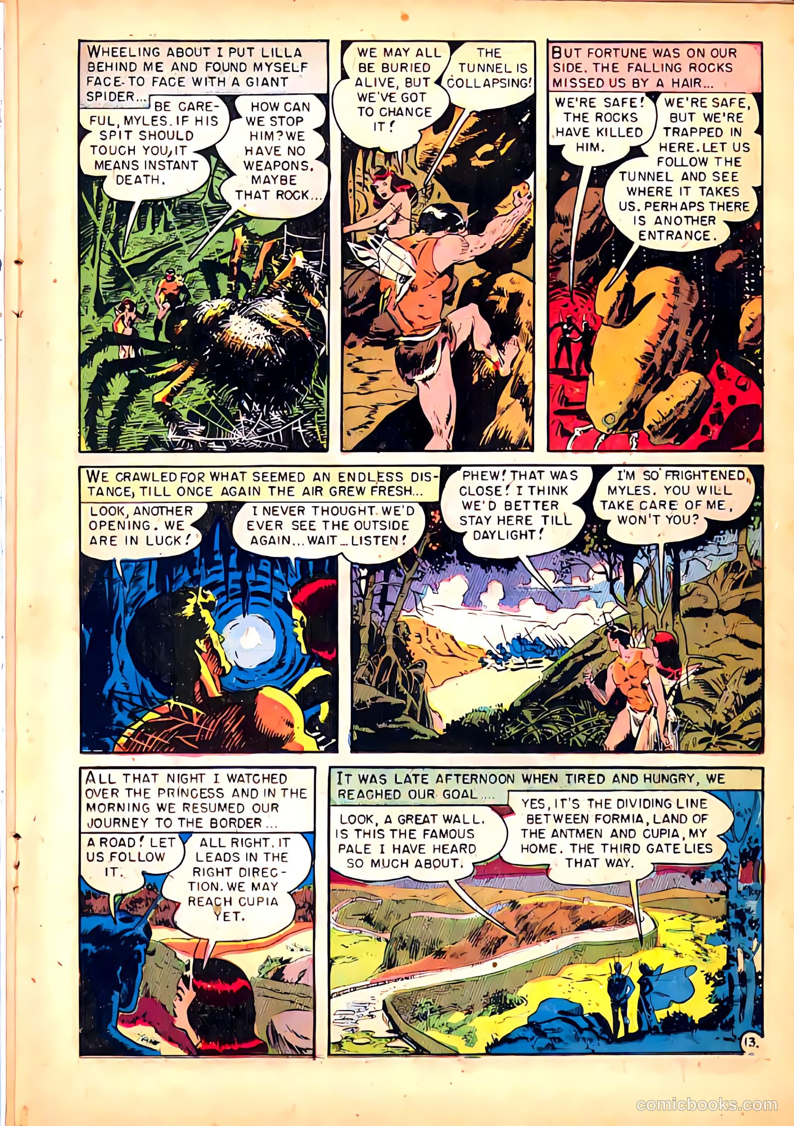 Avon Fantasy - An Earth Man on Venus #1 — page 15 of 36