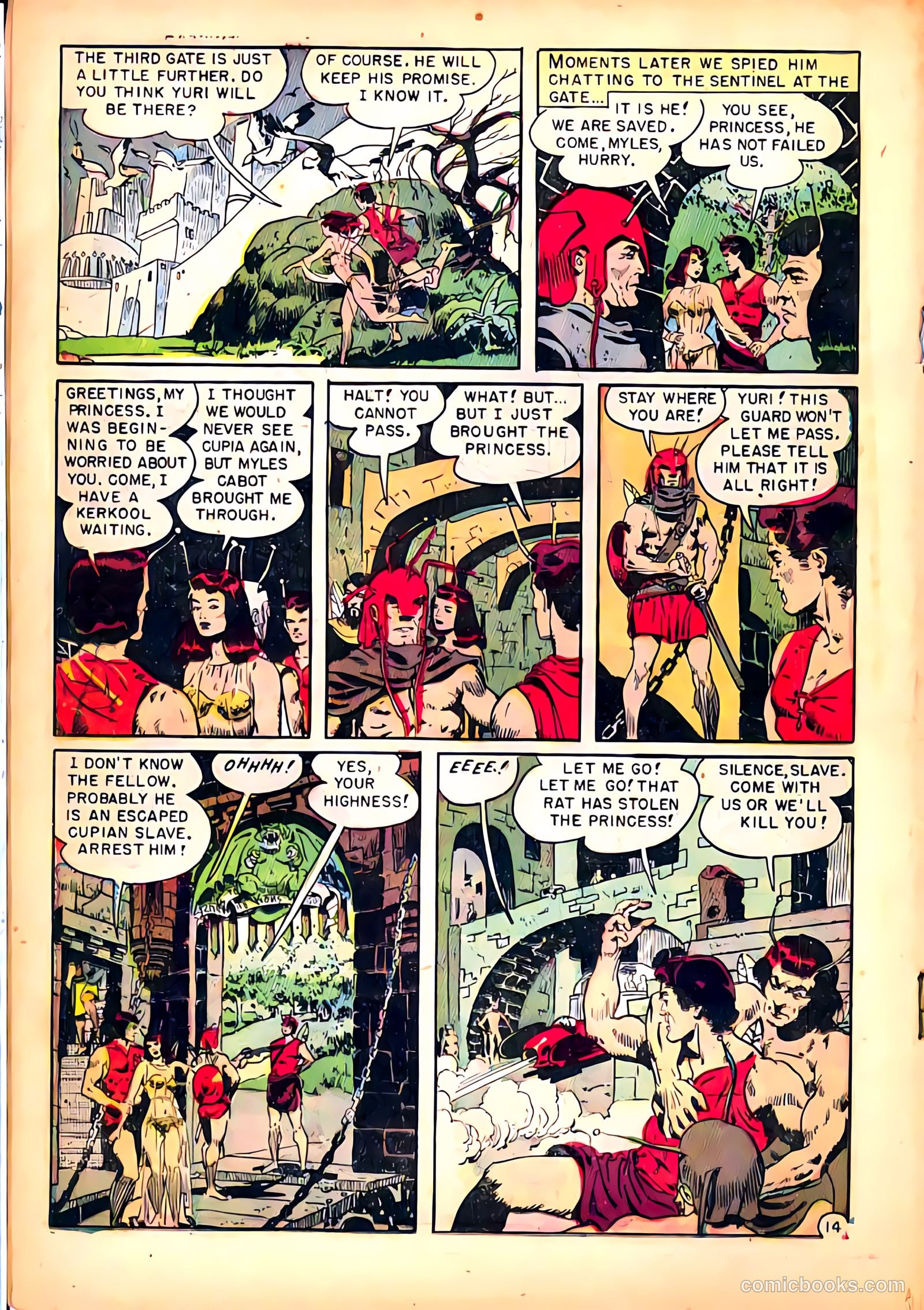 Avon Fantasy - An Earth Man on Venus #1 — page 16 of 36