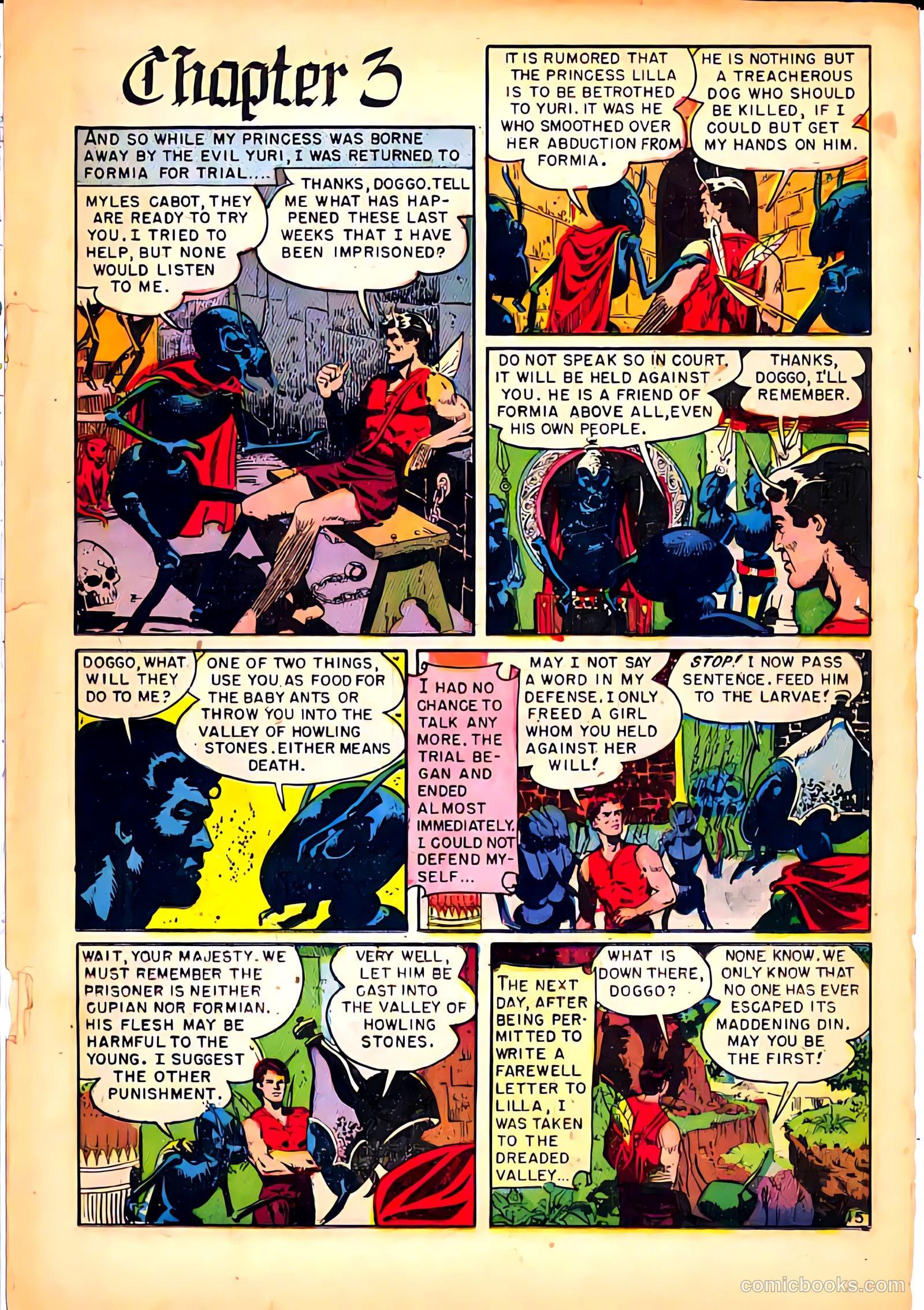 Avon Fantasy - An Earth Man on Venus #1 — page 17 of 36