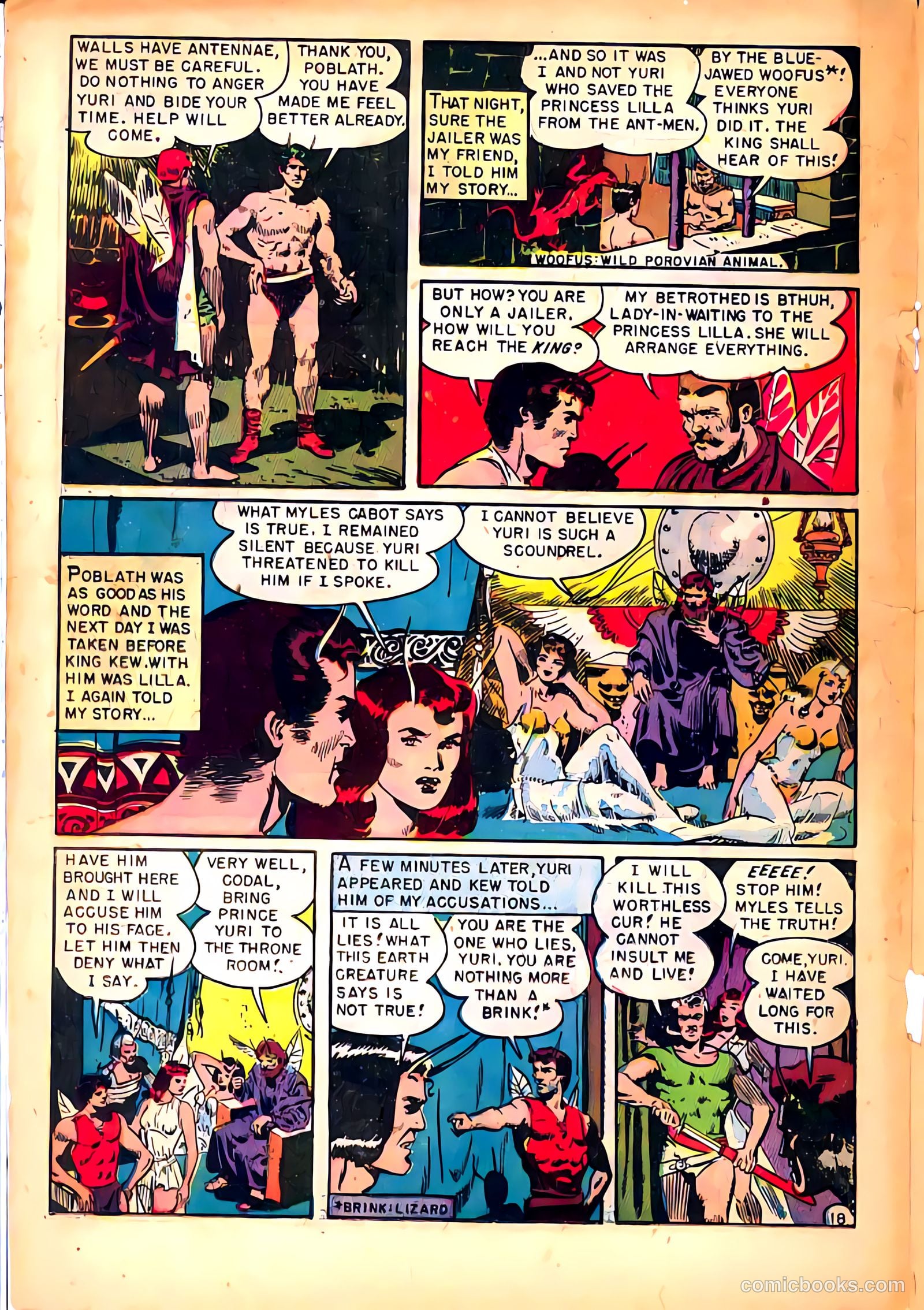 Avon Fantasy - An Earth Man on Venus #1 — page 20 of 36