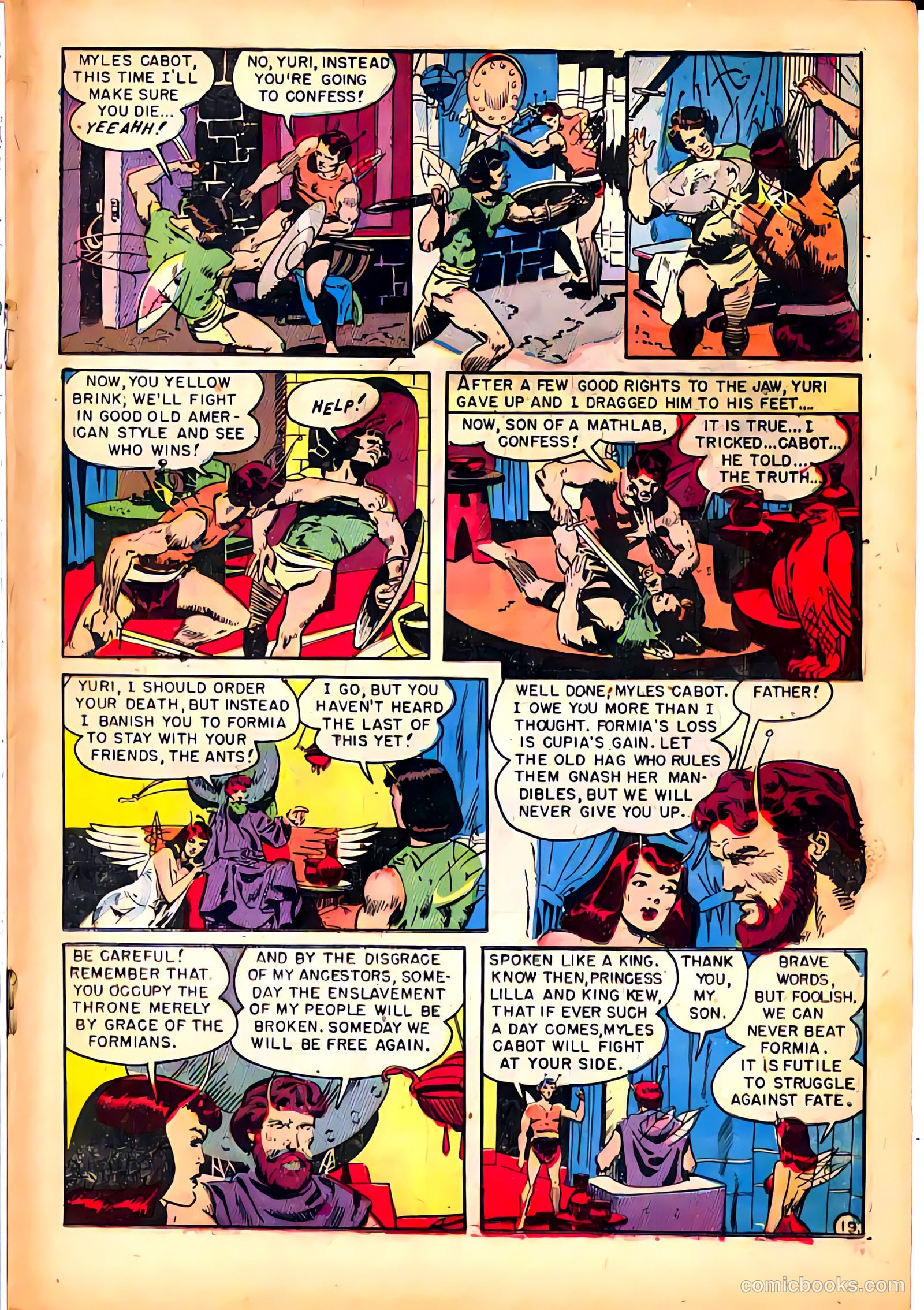 Avon Fantasy - An Earth Man on Venus #1 — page 21 of 36