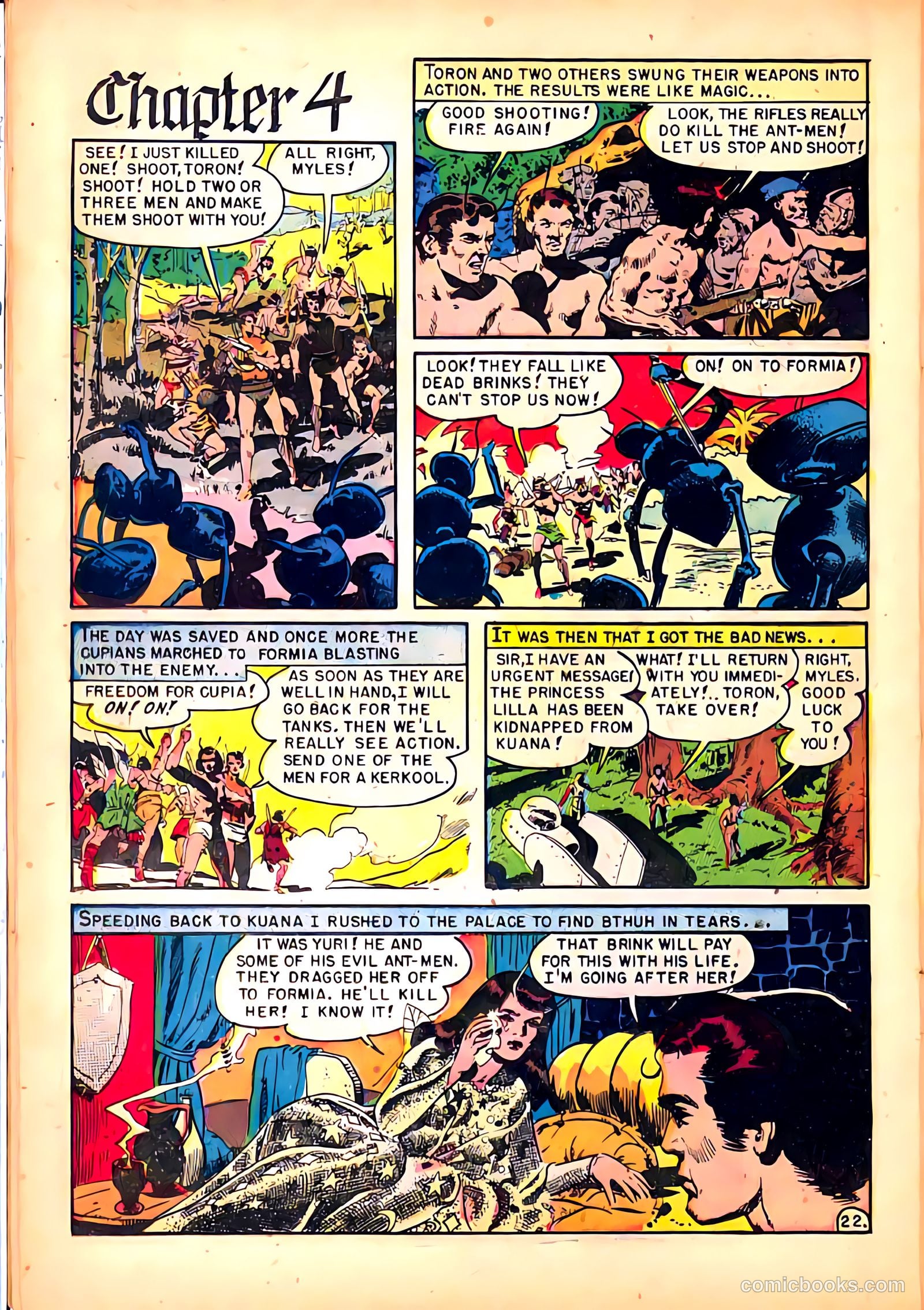 Avon Fantasy - An Earth Man on Venus #1 — page 24 of 36