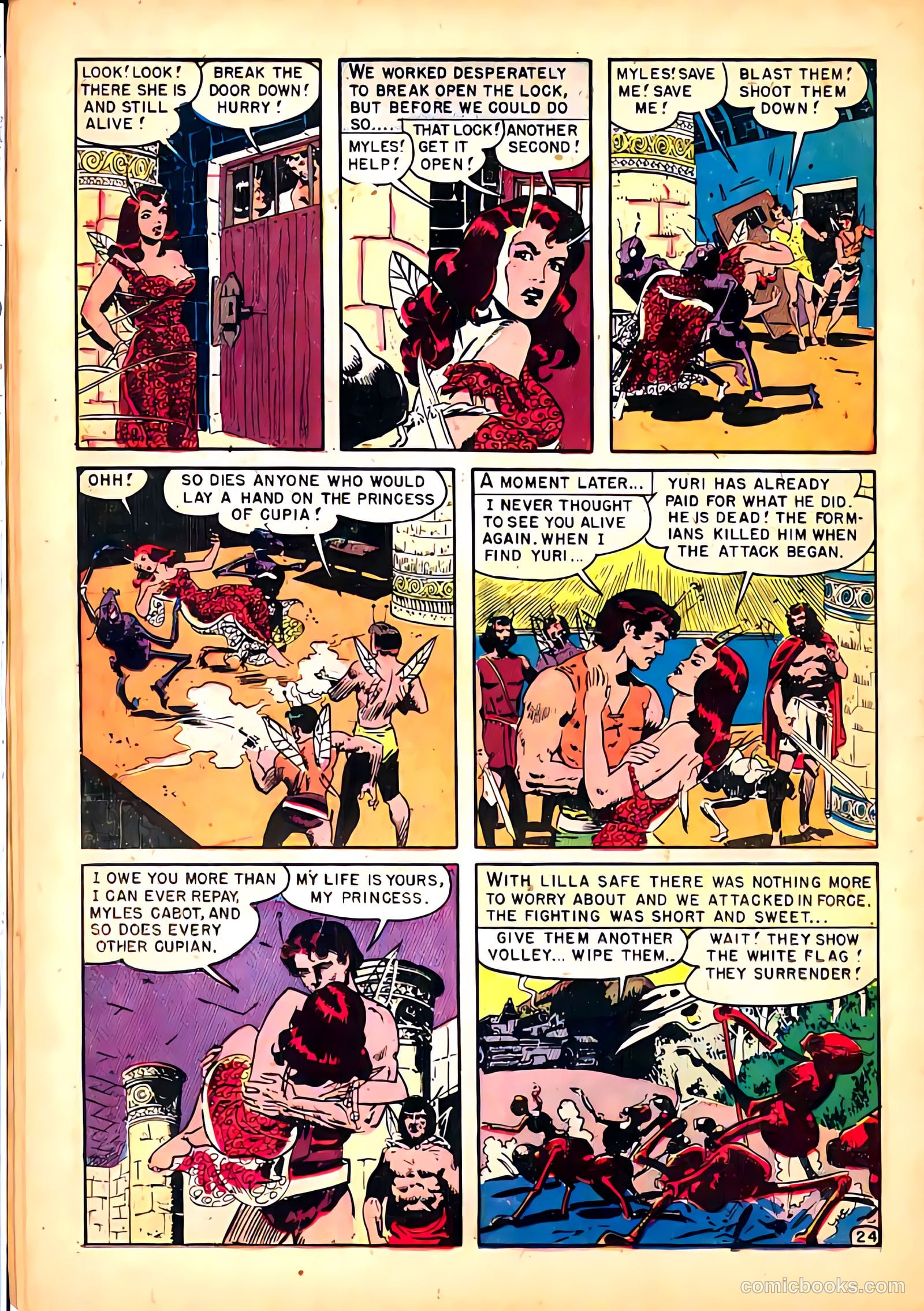 Avon Fantasy - An Earth Man on Venus #1 — page 26 of 36