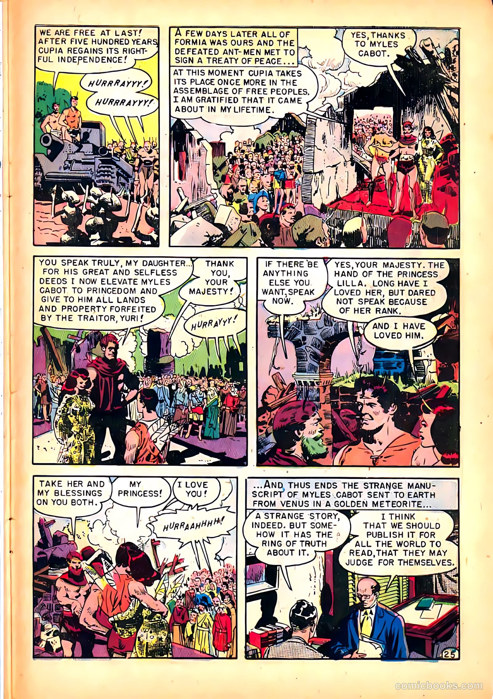 Avon Fantasy - An Earth Man on Venus #1 — page 27 of 36