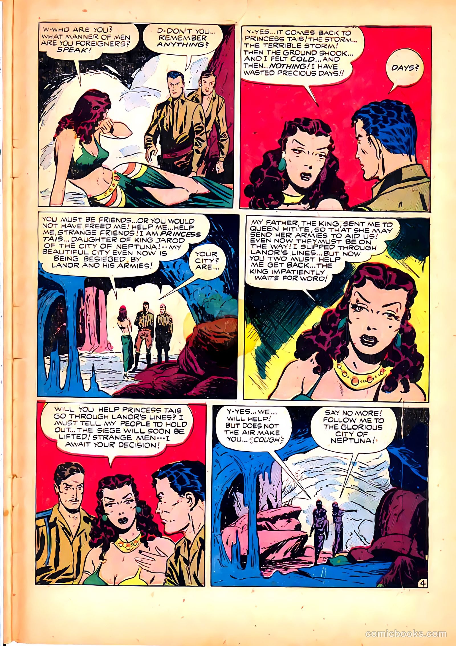 Avon Fantasy - An Earth Man on Venus #1 — page 31 of 36