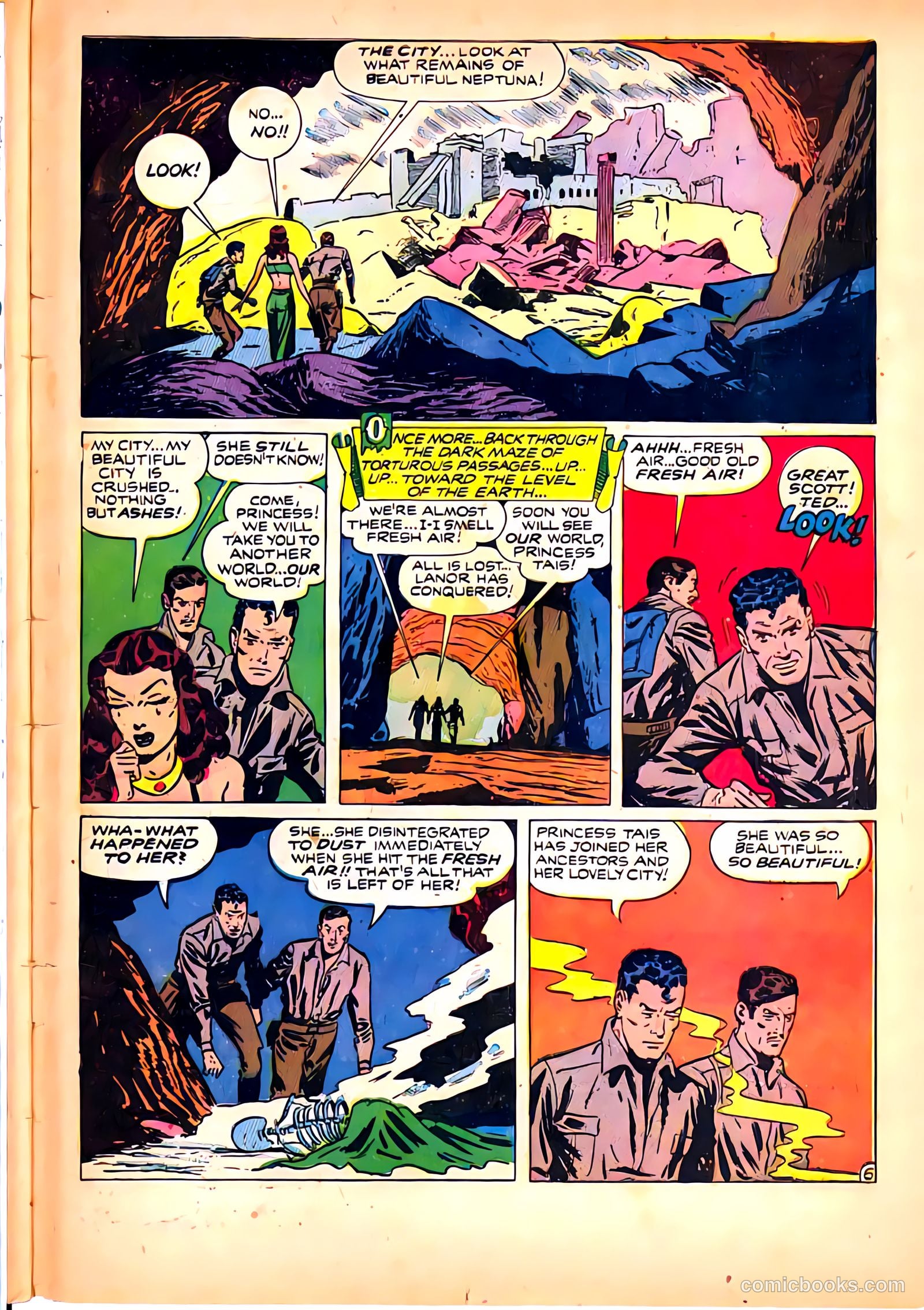 Avon Fantasy - An Earth Man on Venus #1 — page 33 of 36
