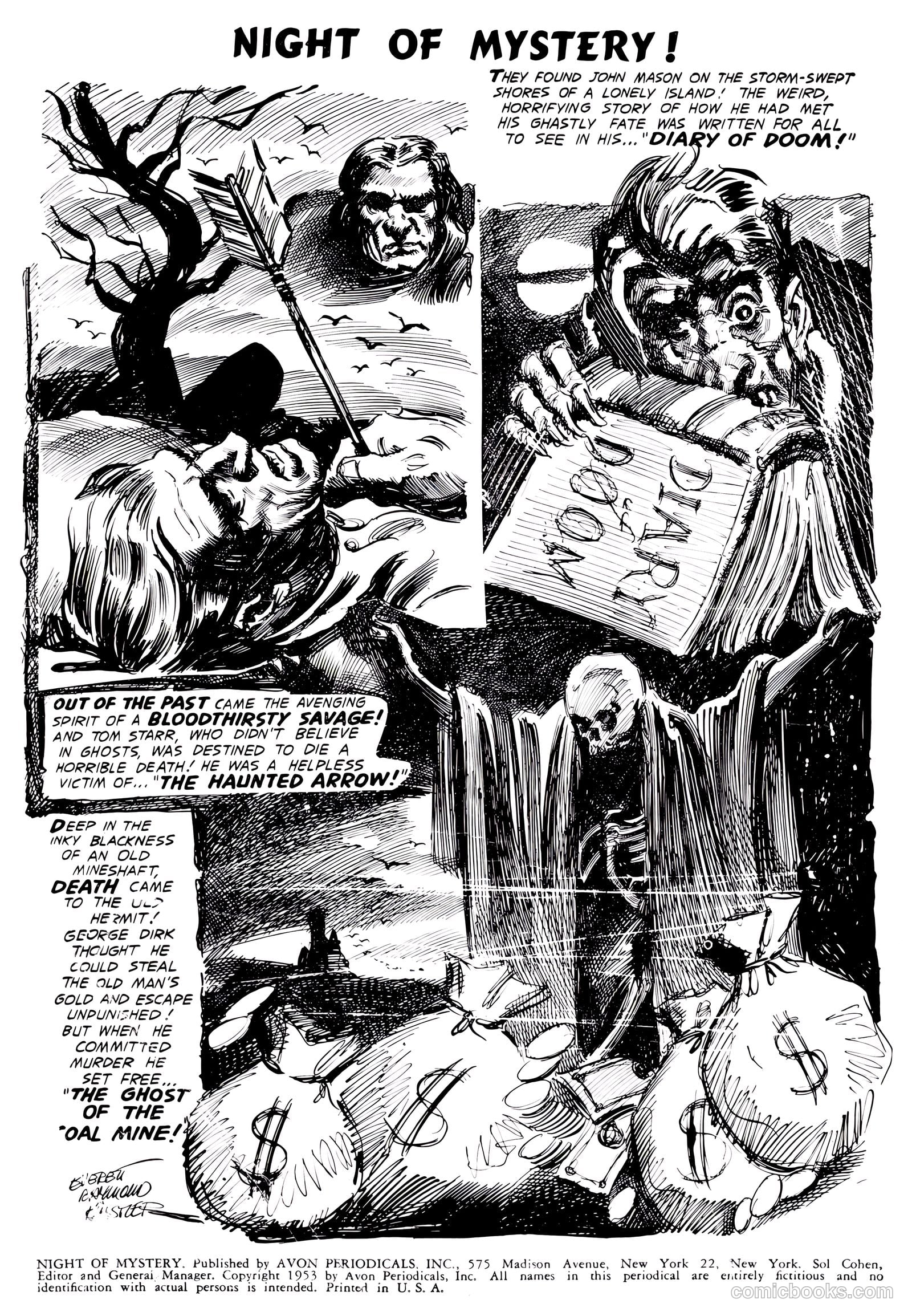 Night of Mystery #1 — page 2 of 36
