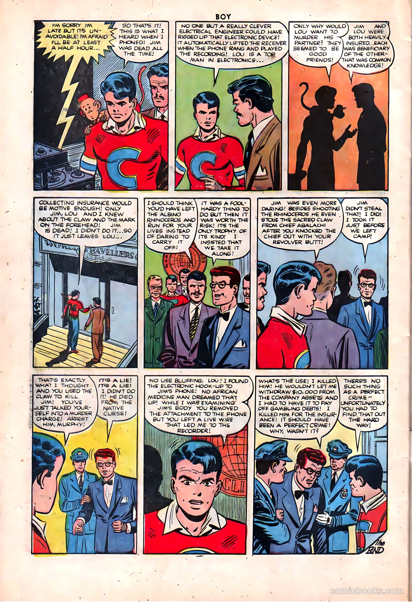 Boy Comics #78 — page 32 of 36