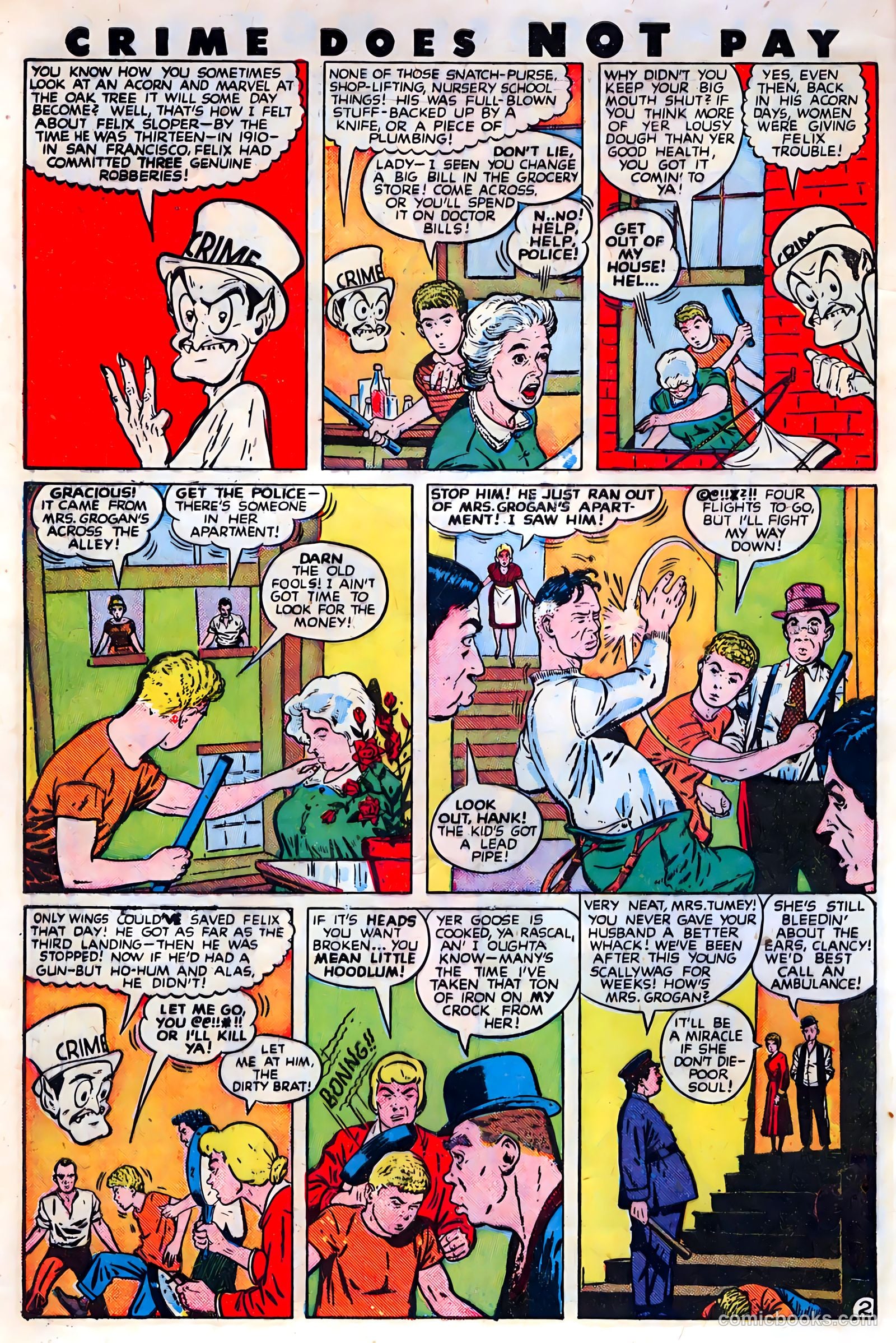 Crime Does Not Pay #63 — page 4 of 52