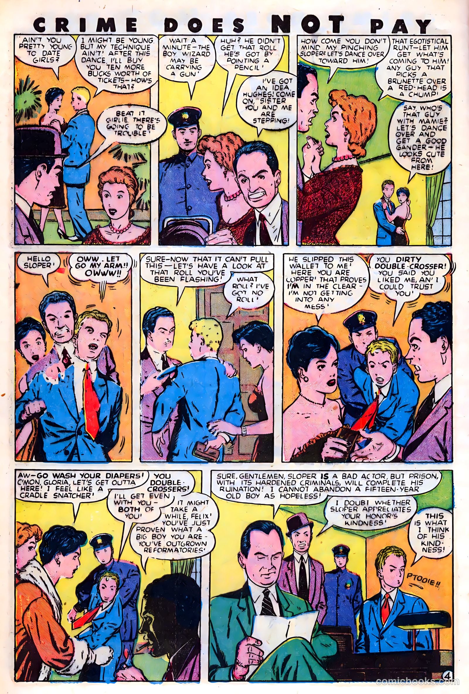 Crime Does Not Pay #63 — page 6 of 52