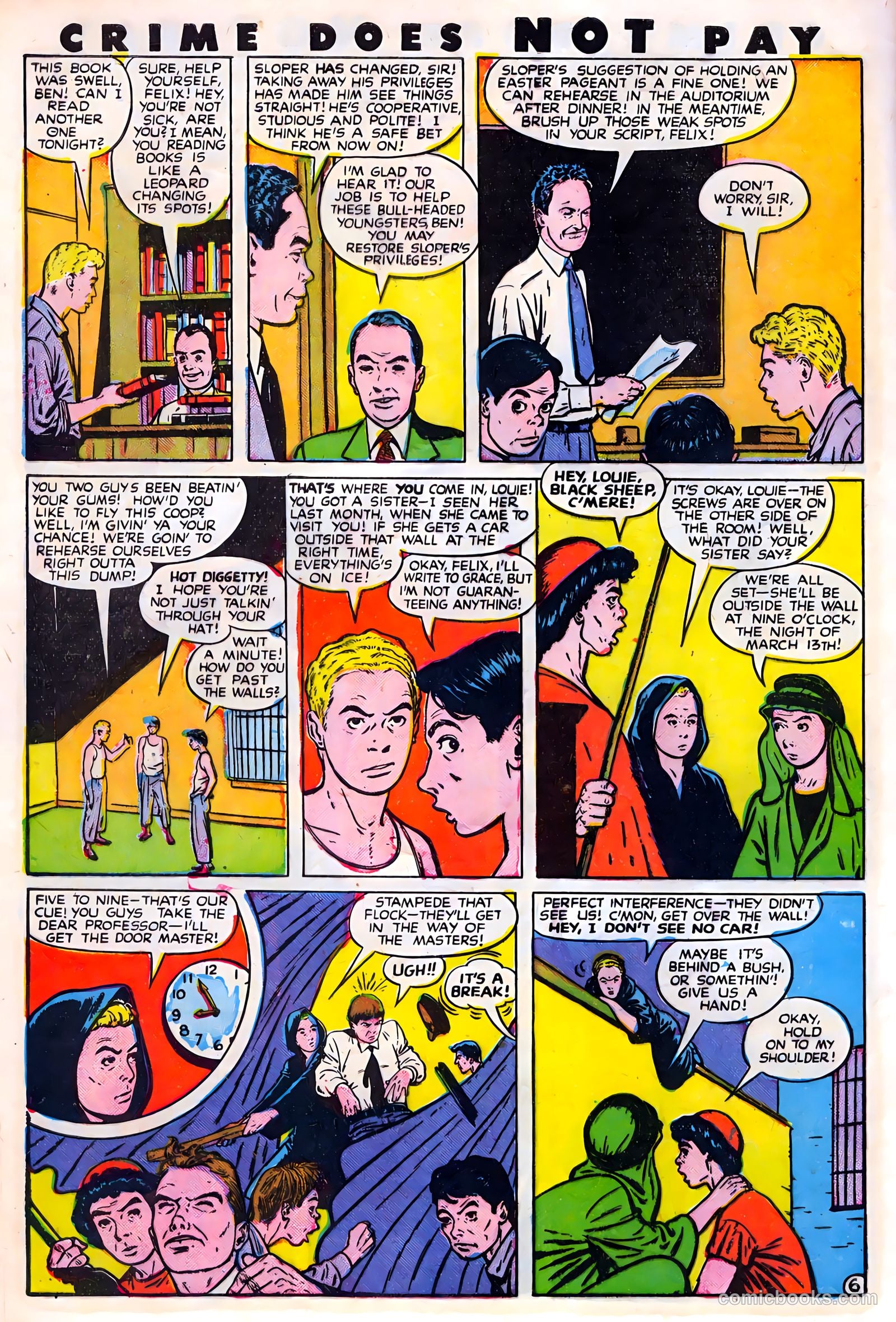 Crime Does Not Pay #63 — page 8 of 52