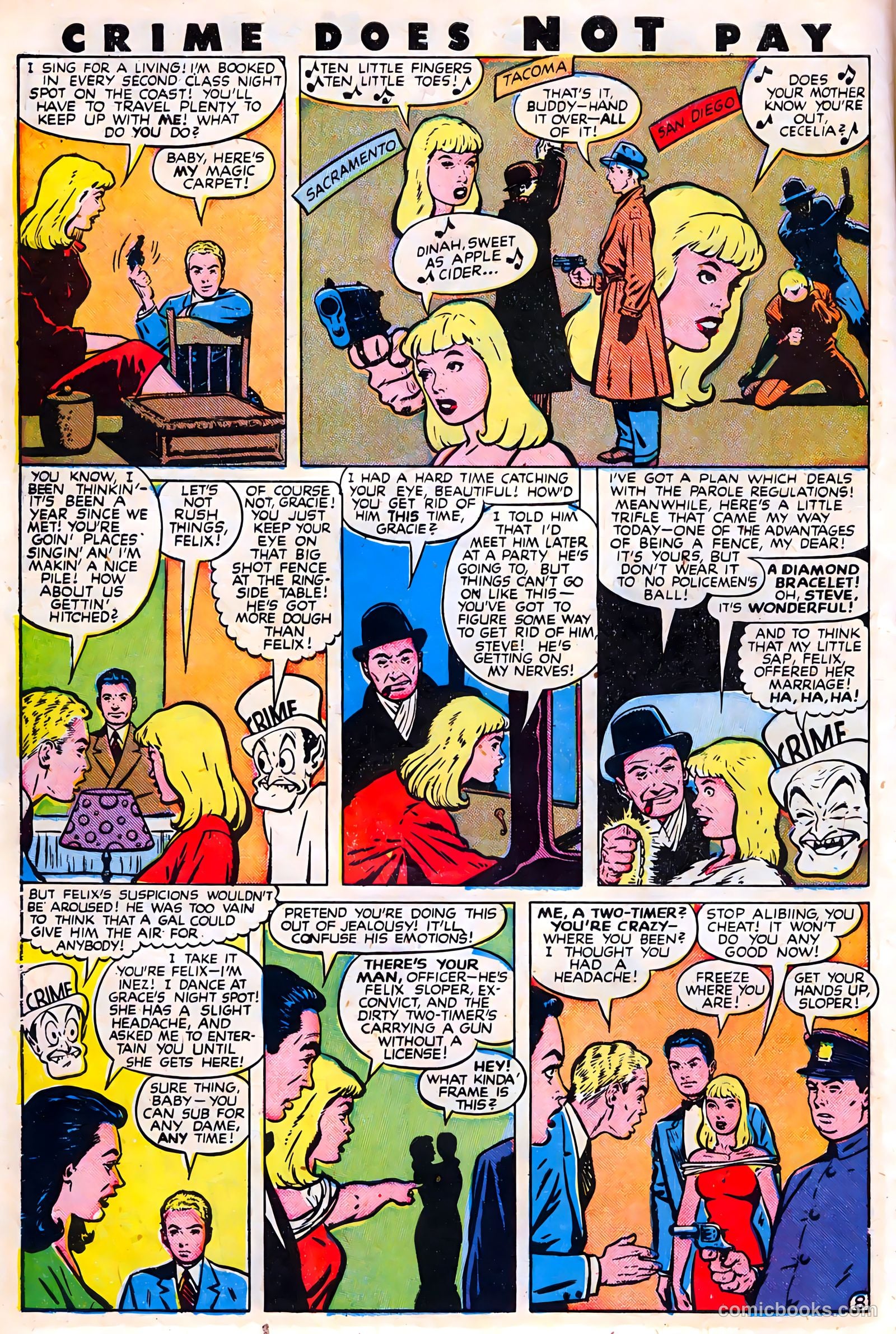 Crime Does Not Pay #63 — page 10 of 52