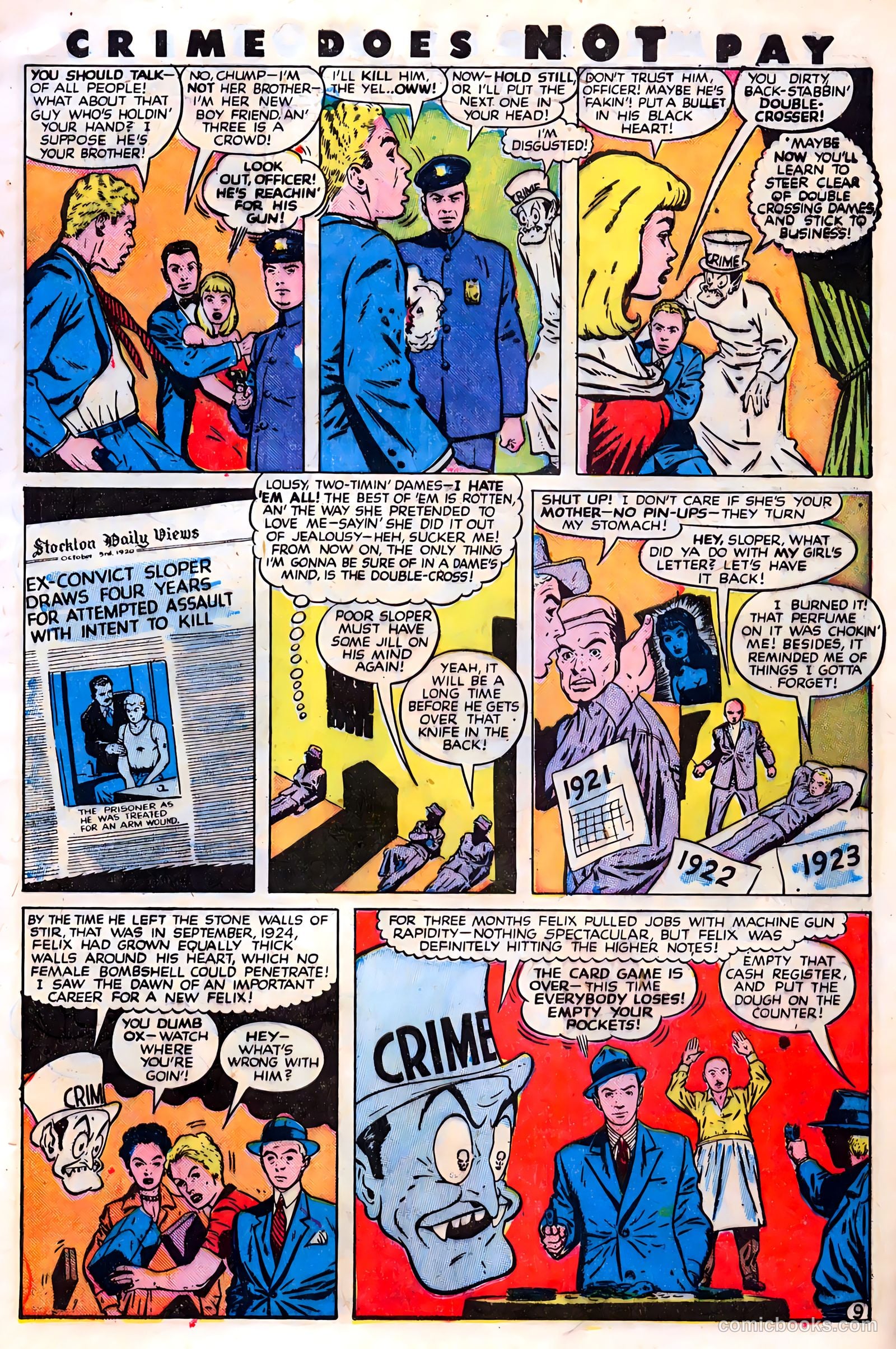 Crime Does Not Pay #63 — page 11 of 52