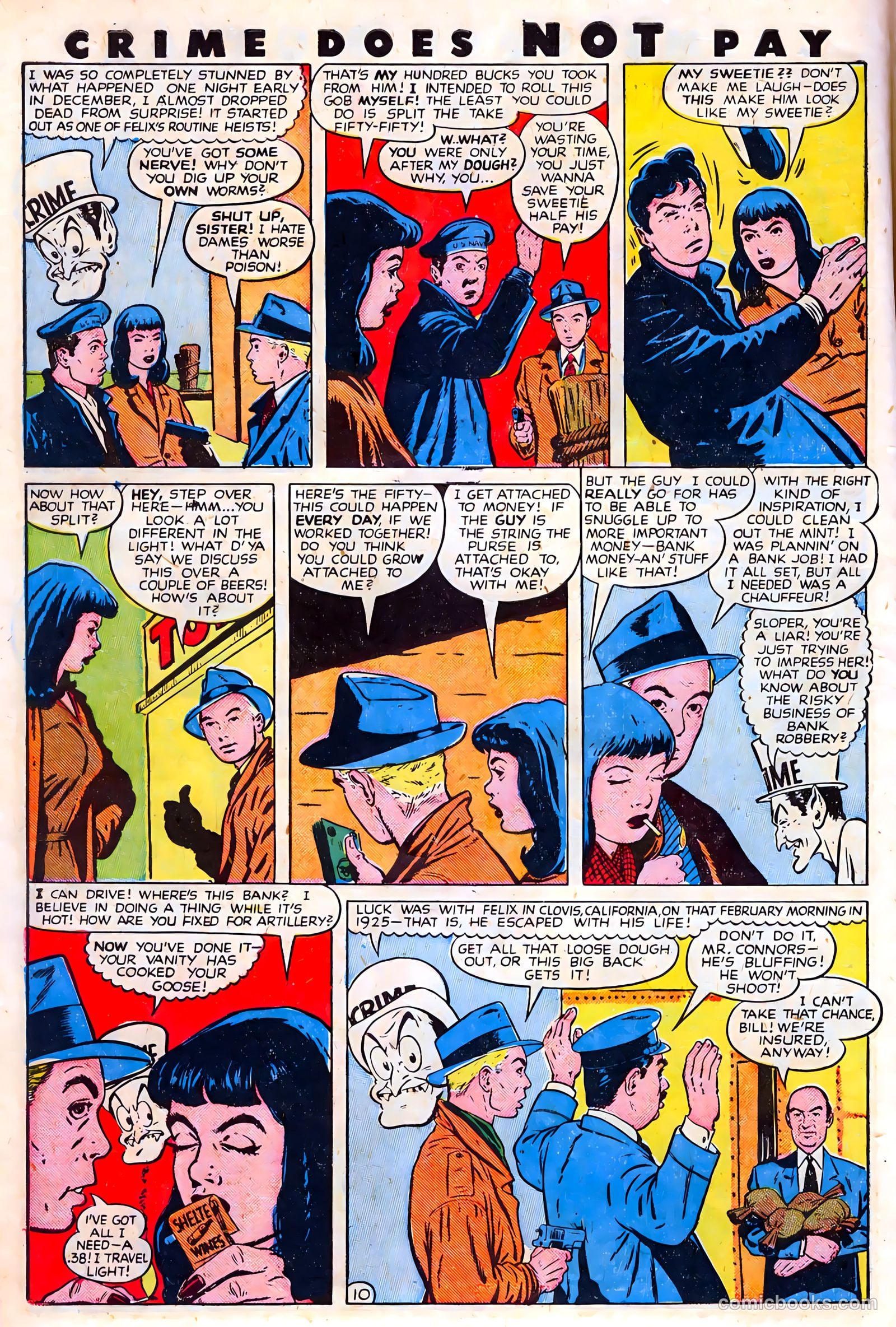 Crime Does Not Pay #63 — page 12 of 52