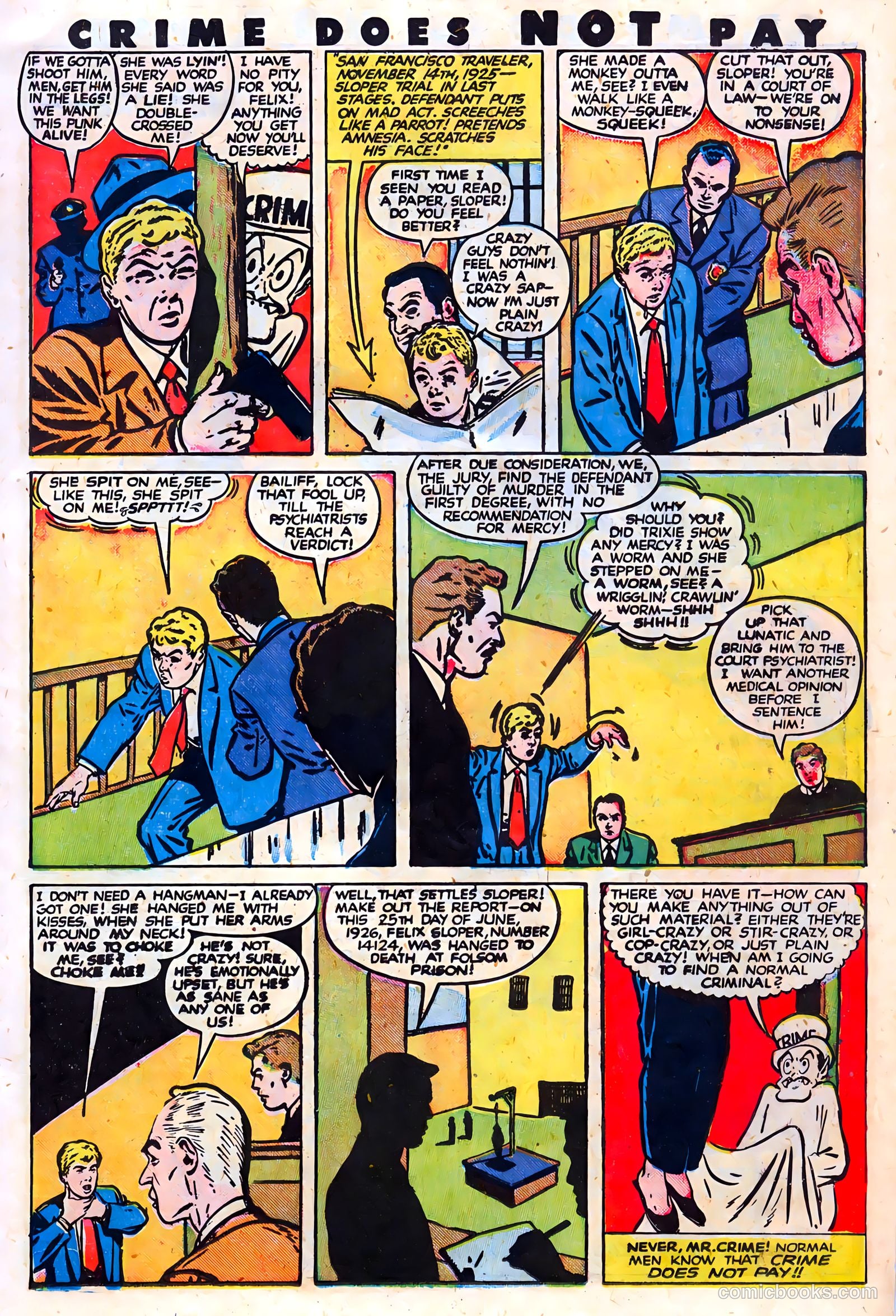 Crime Does Not Pay #63 — page 15 of 52