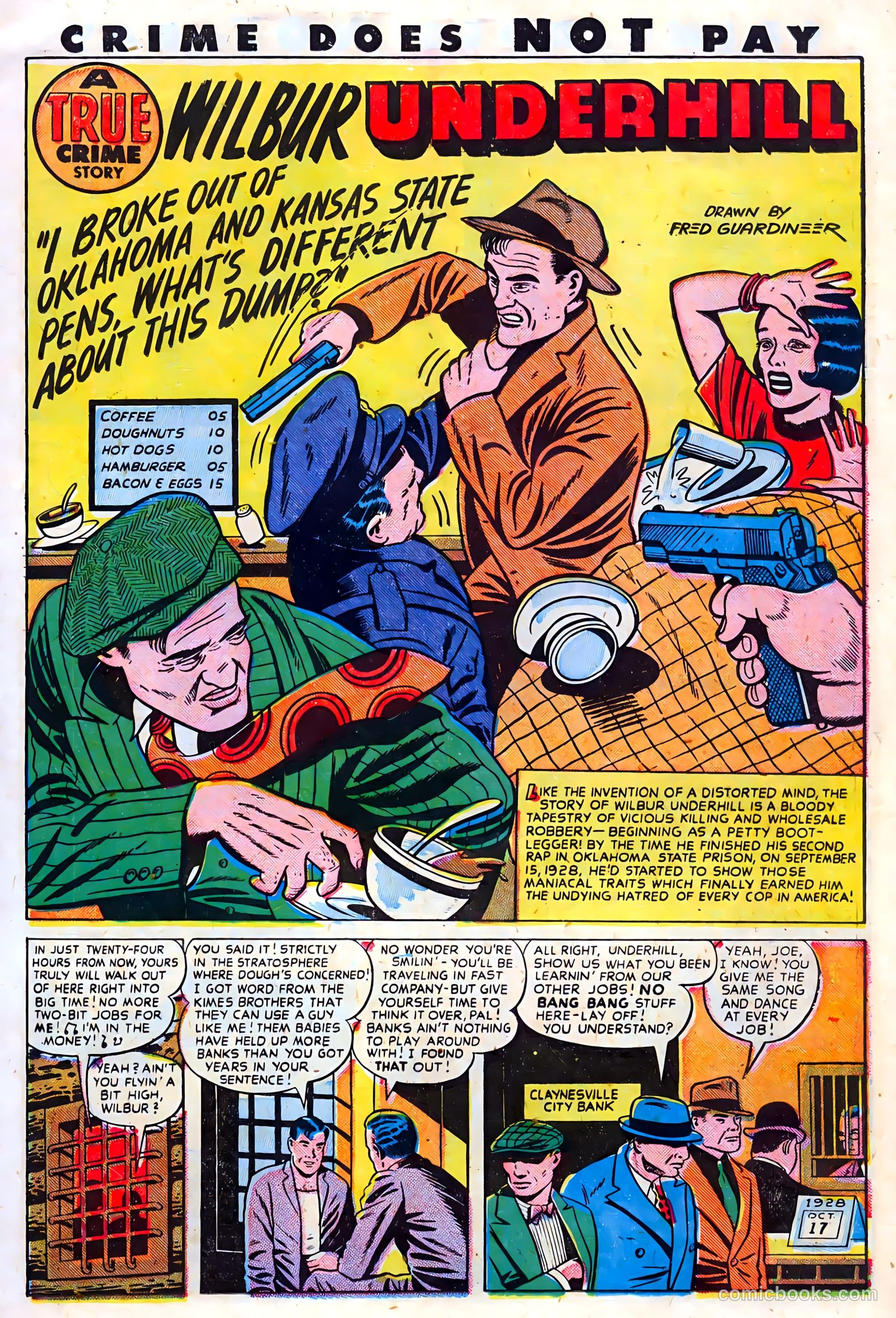 Crime Does Not Pay #63 — page 17 of 52