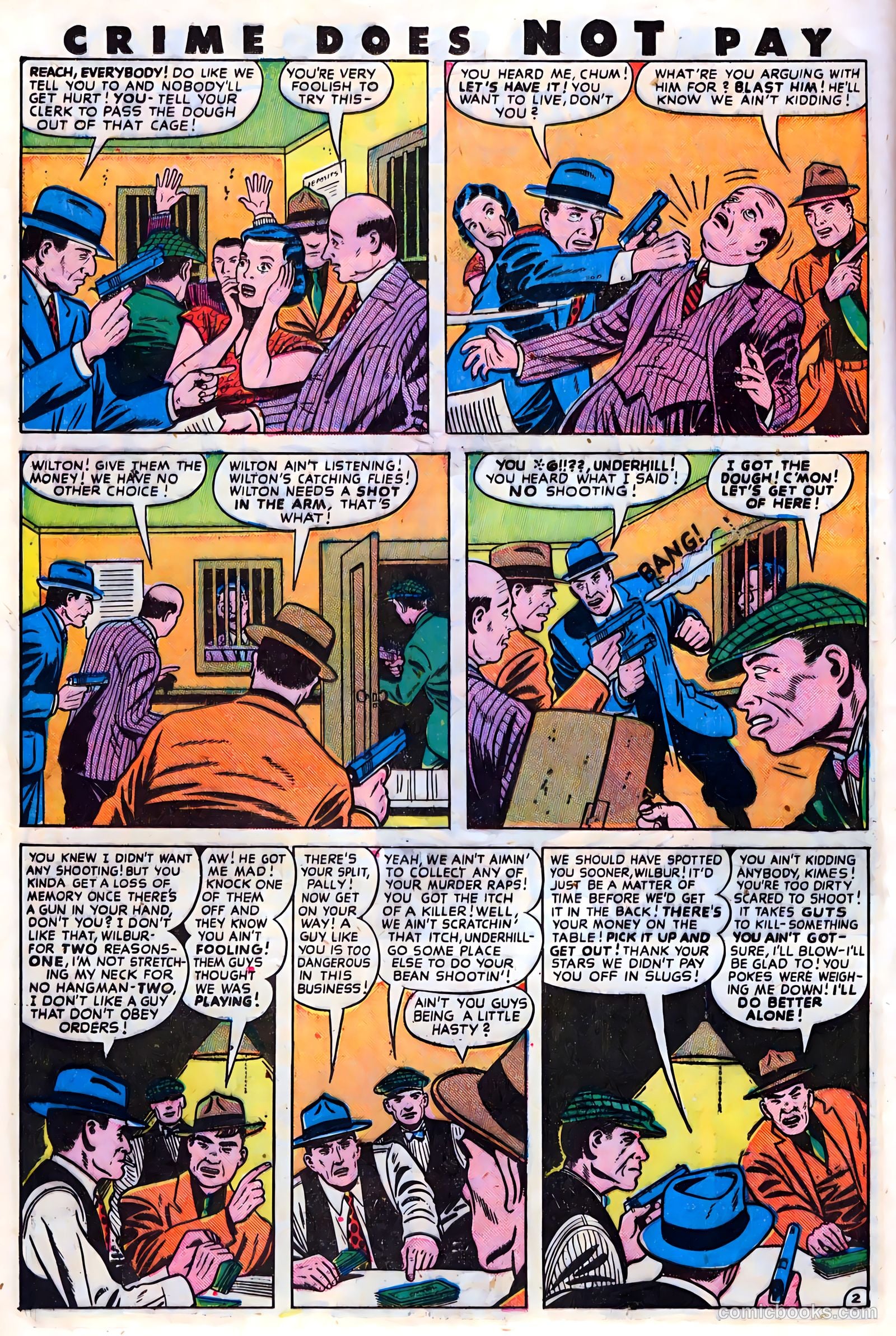 Crime Does Not Pay #63 — page 18 of 52