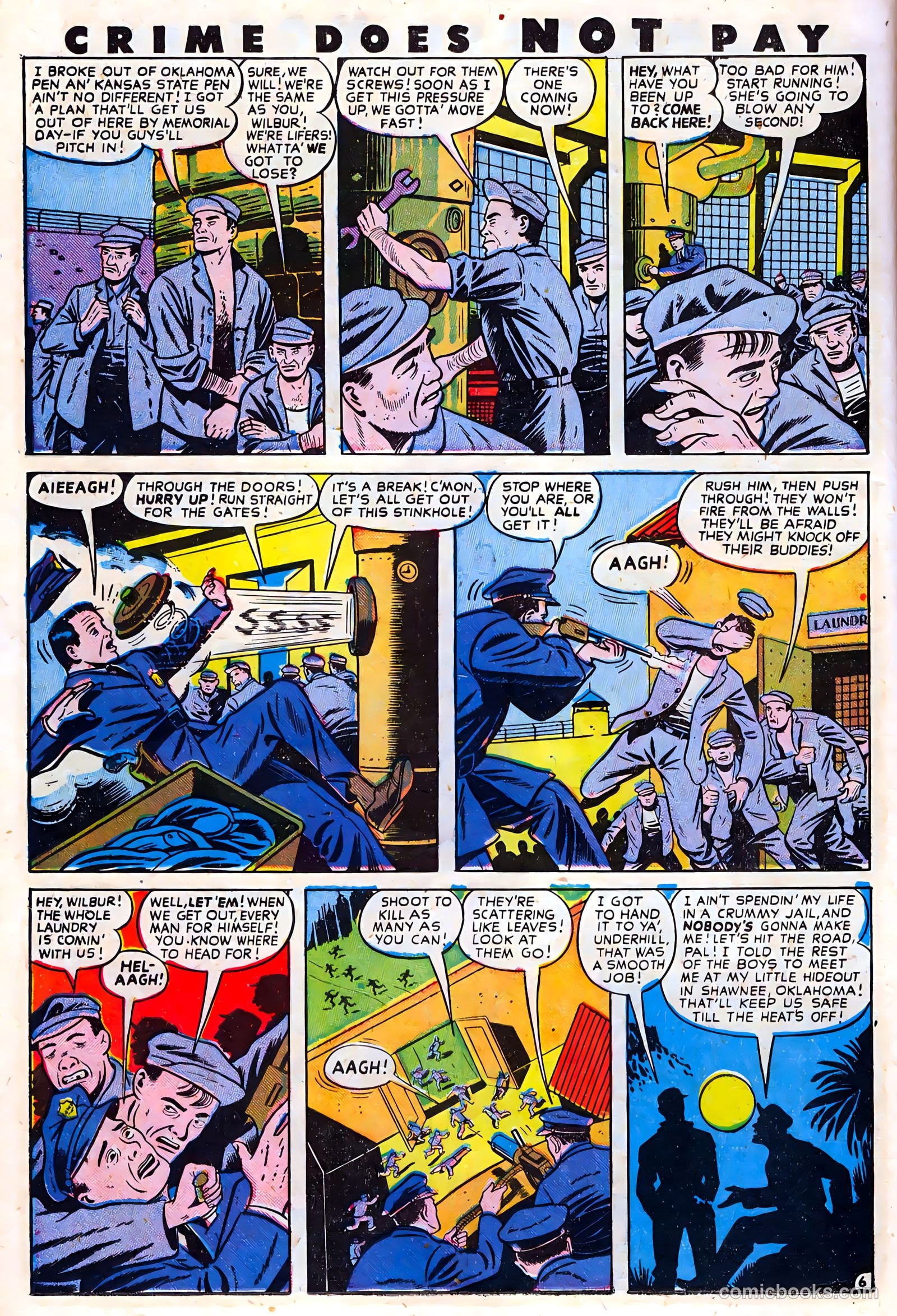 Crime Does Not Pay #63 — page 22 of 52