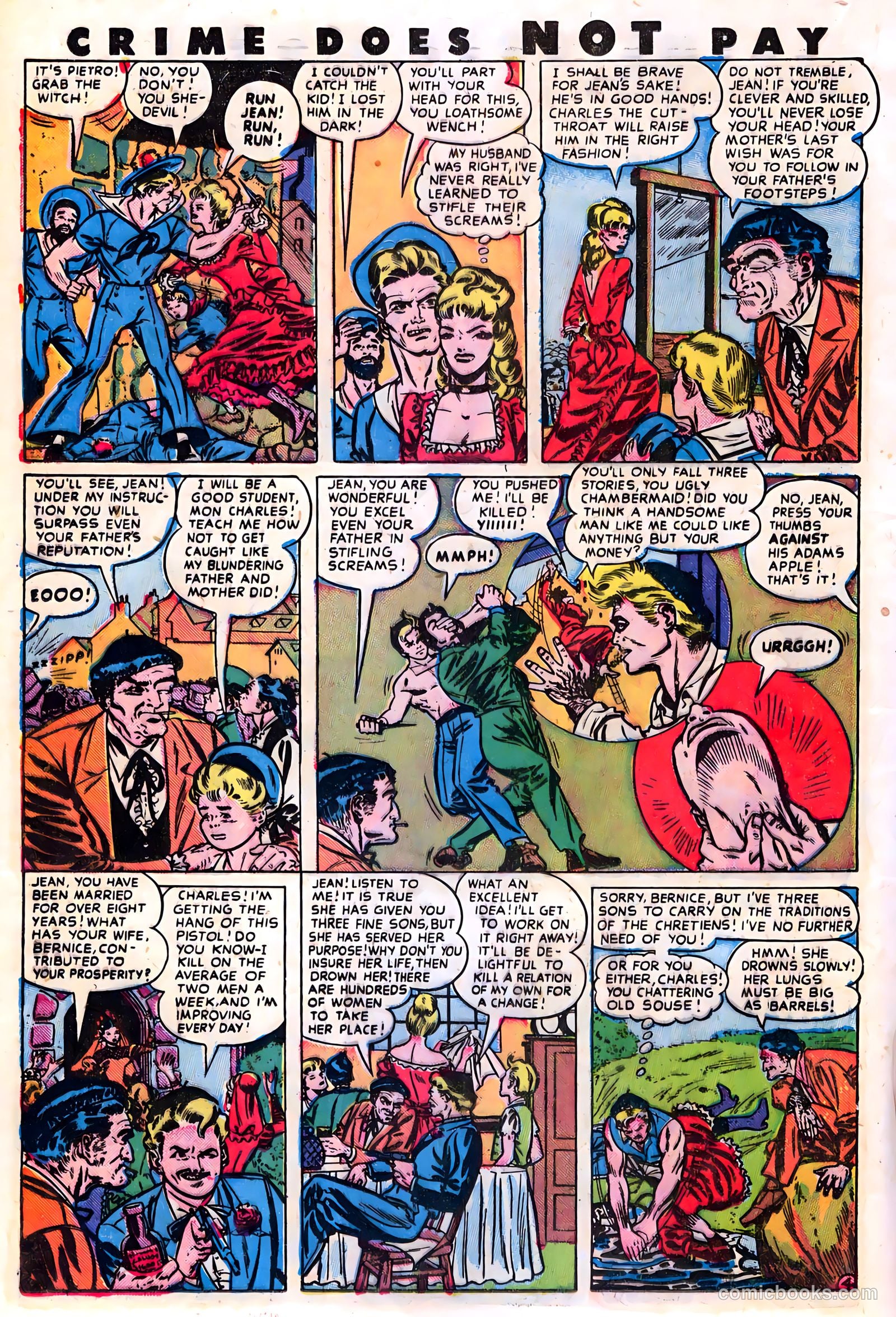 Crime Does Not Pay #63 — page 28 of 52