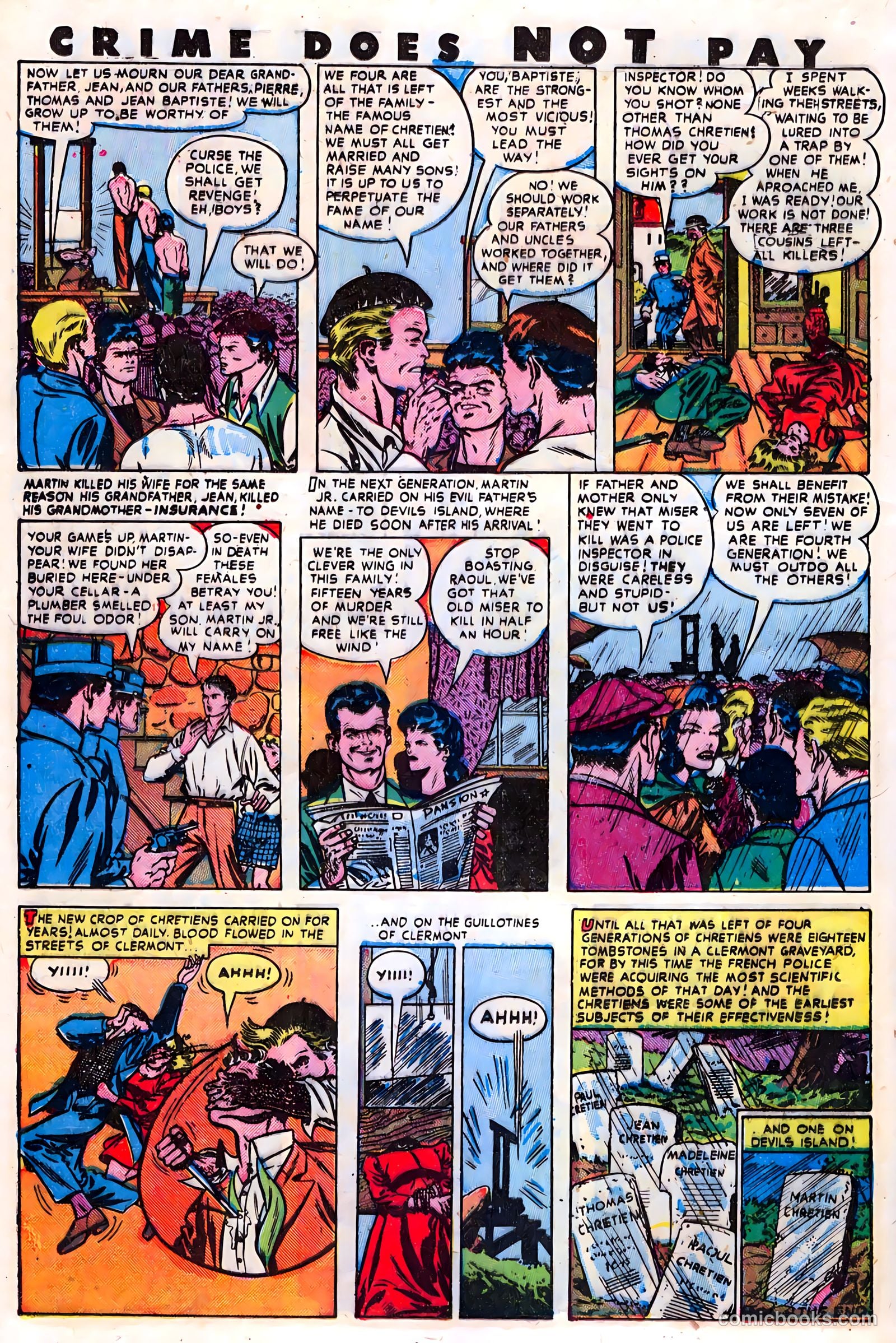 Crime Does Not Pay #63 — page 30 of 52