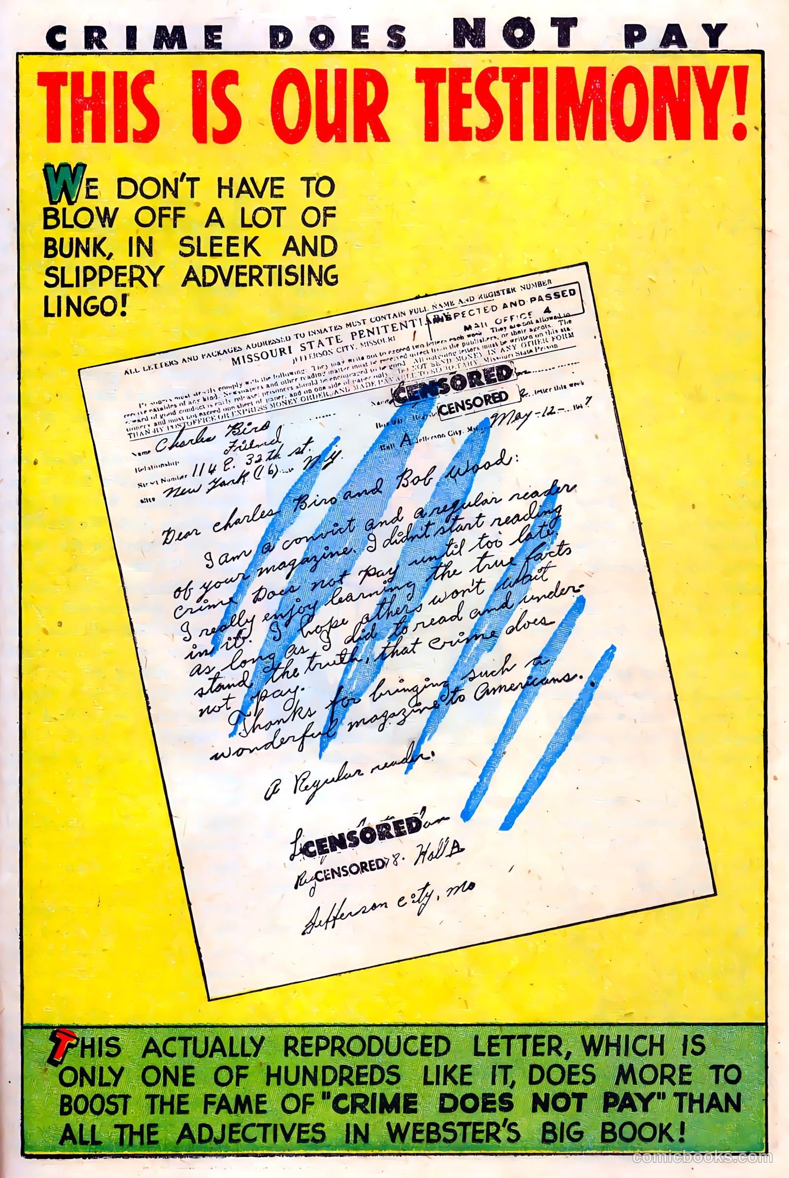 Crime Does Not Pay #63 — page 31 of 52