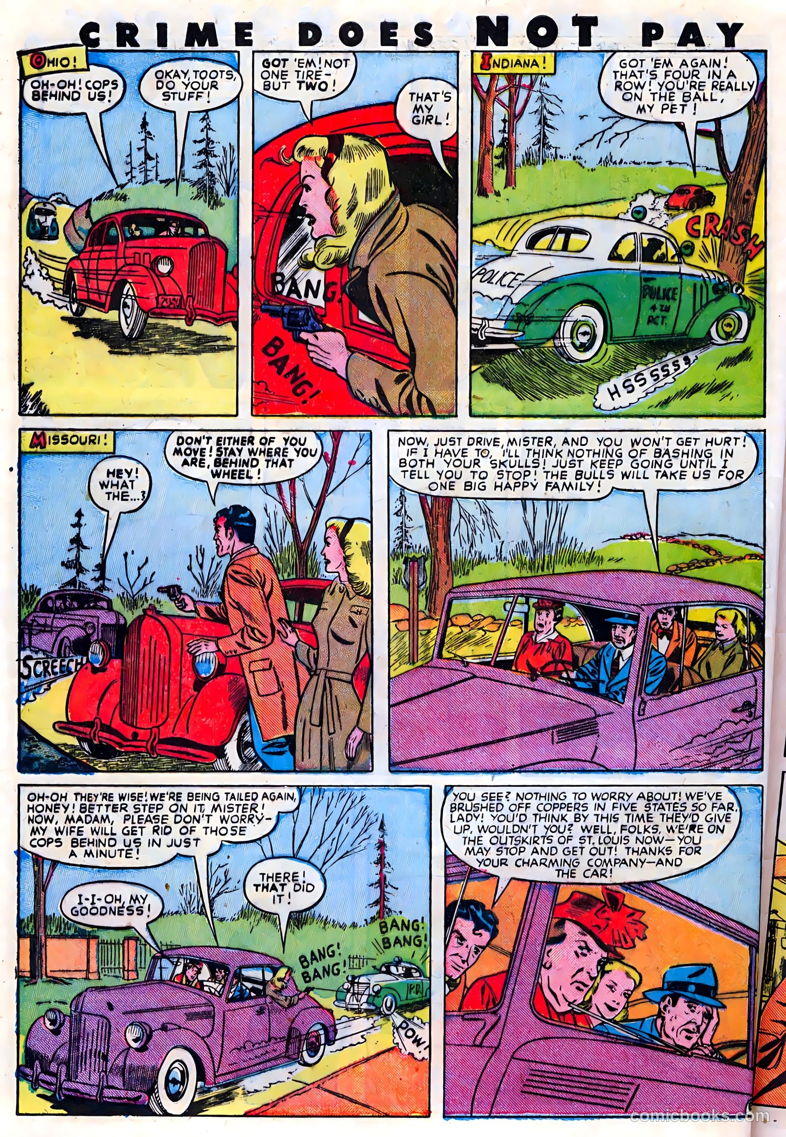 Crime Does Not Pay #63 — page 40 of 52