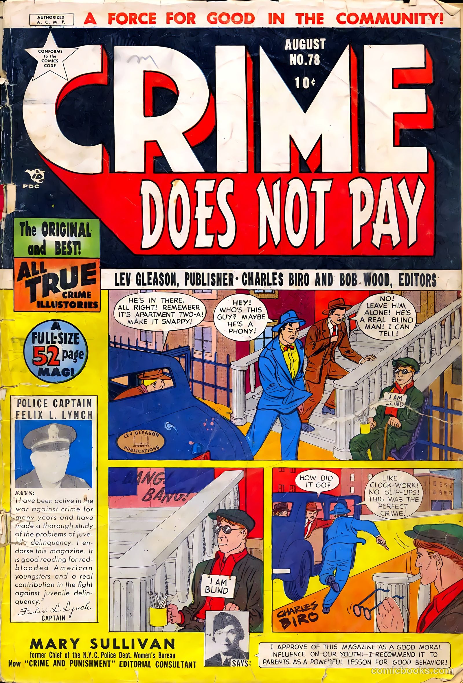 Crime Does Not Pay #78 — page 1 of 52