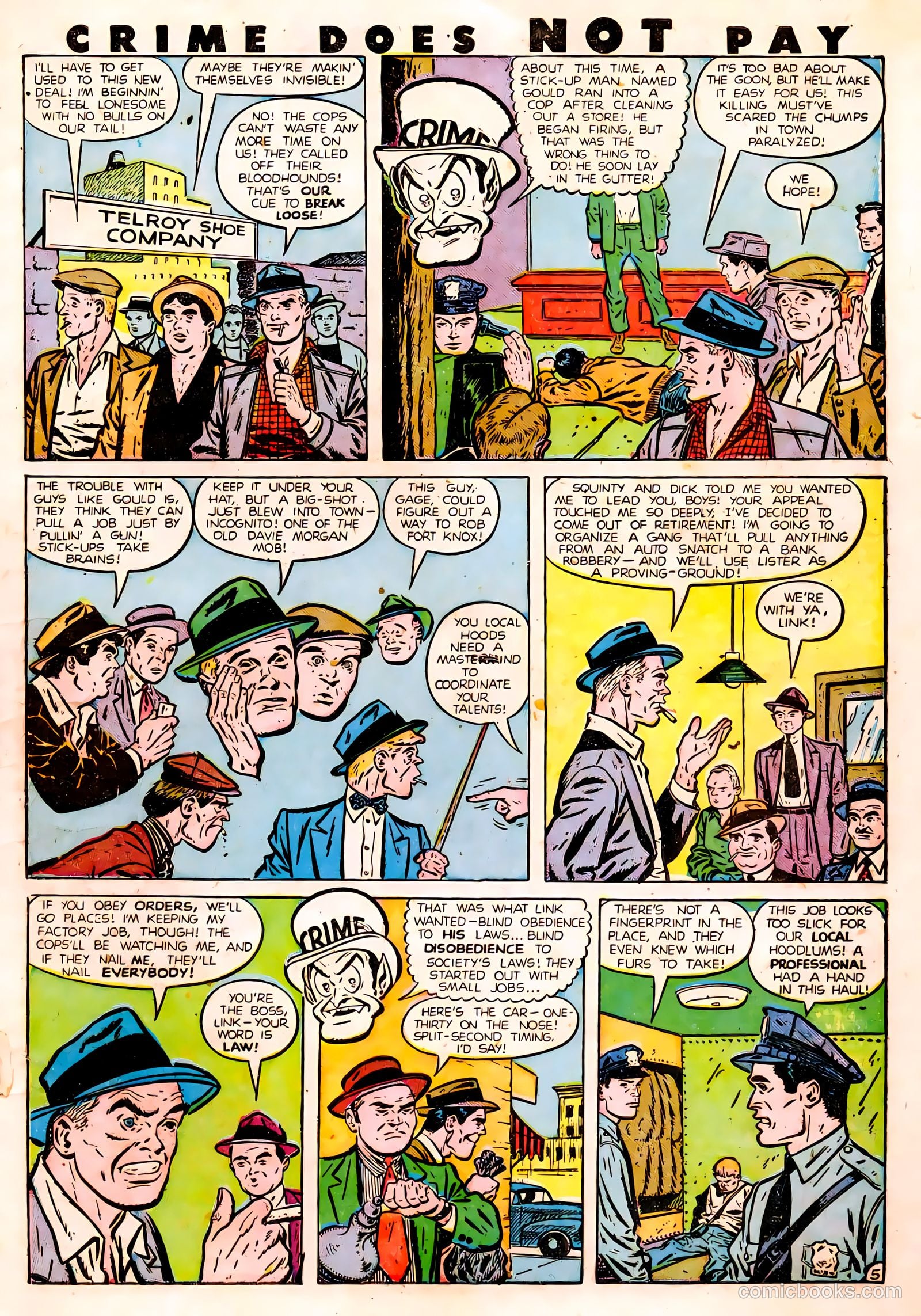 Crime Does Not Pay #78 — page 7 of 52