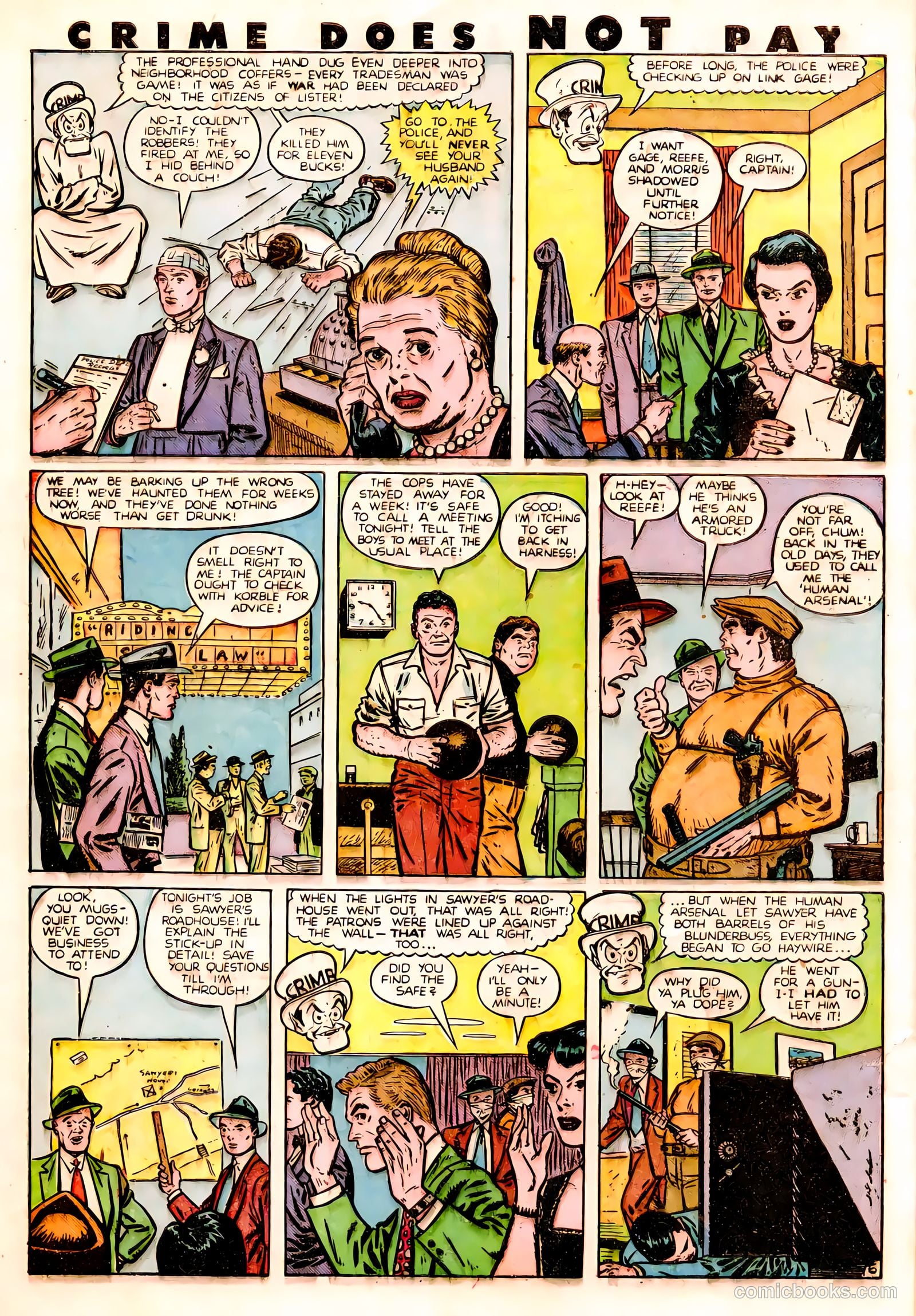 Crime Does Not Pay #78 — page 8 of 52