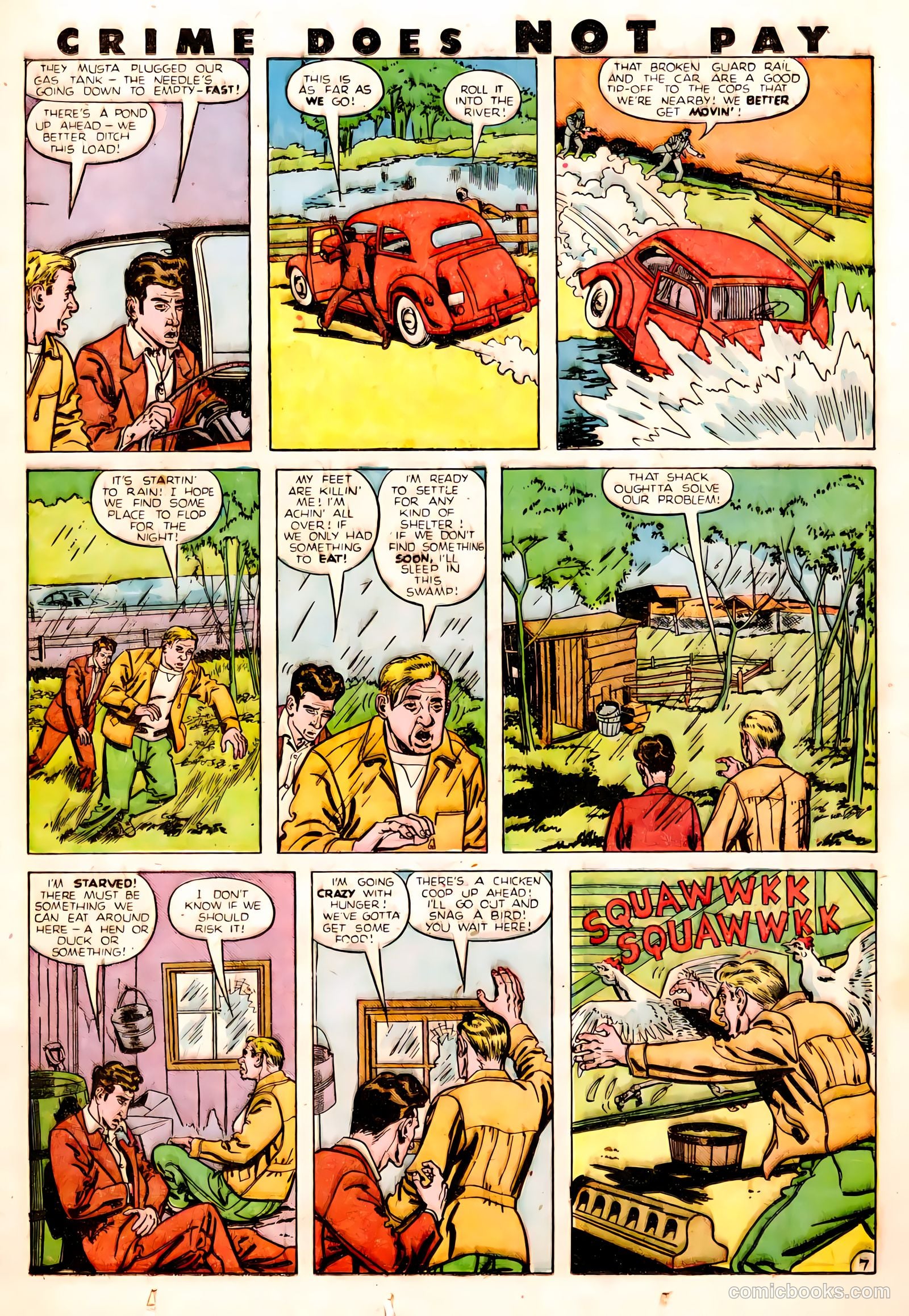 Crime Does Not Pay #78 — page 21 of 52
