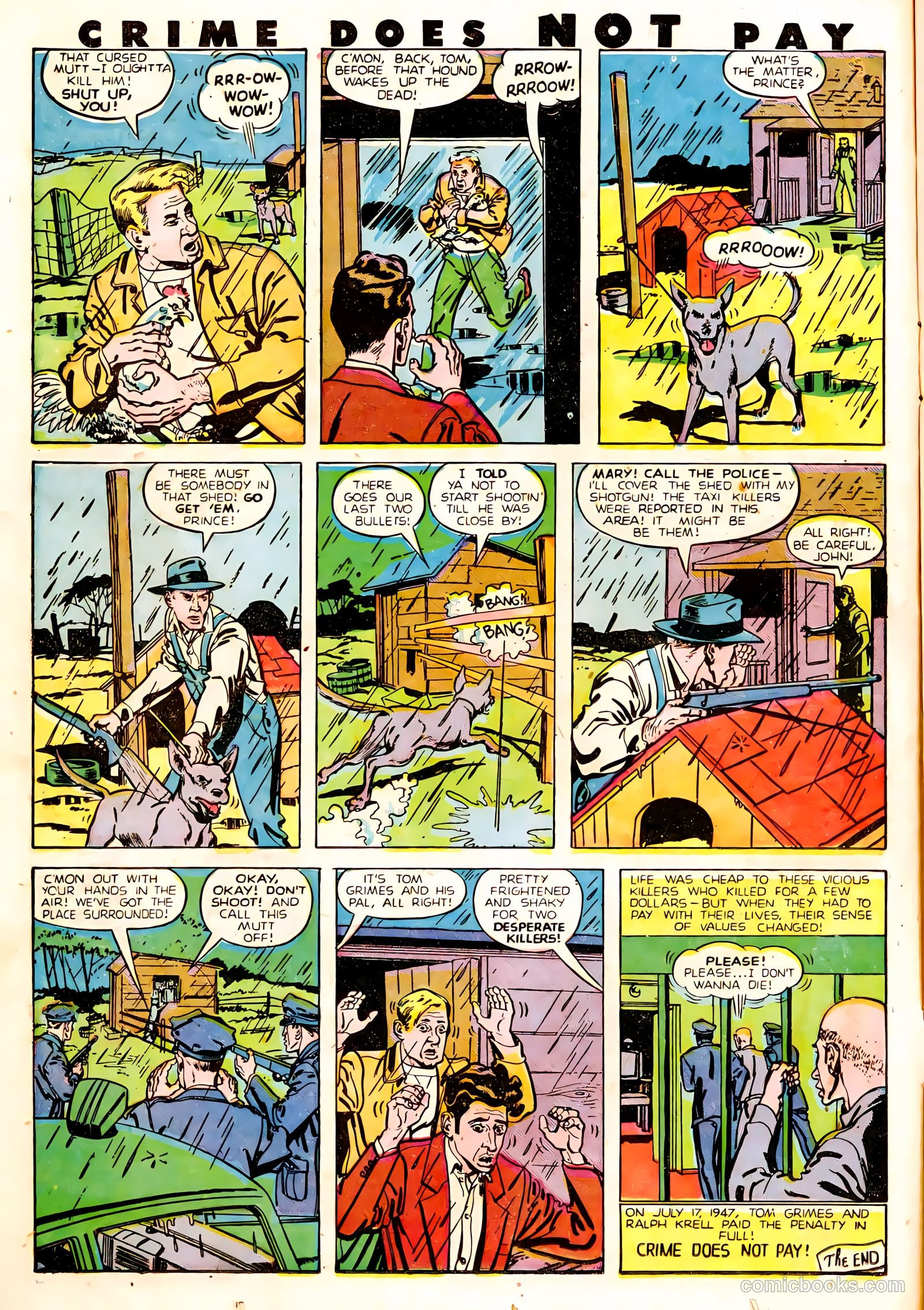Crime Does Not Pay #78 — page 22 of 52