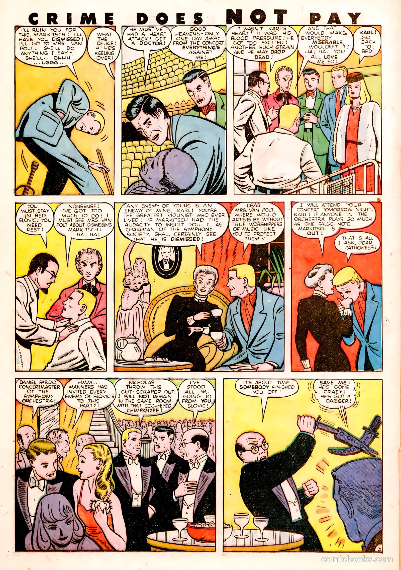 Crime Does Not Pay #78 — page 30 of 52