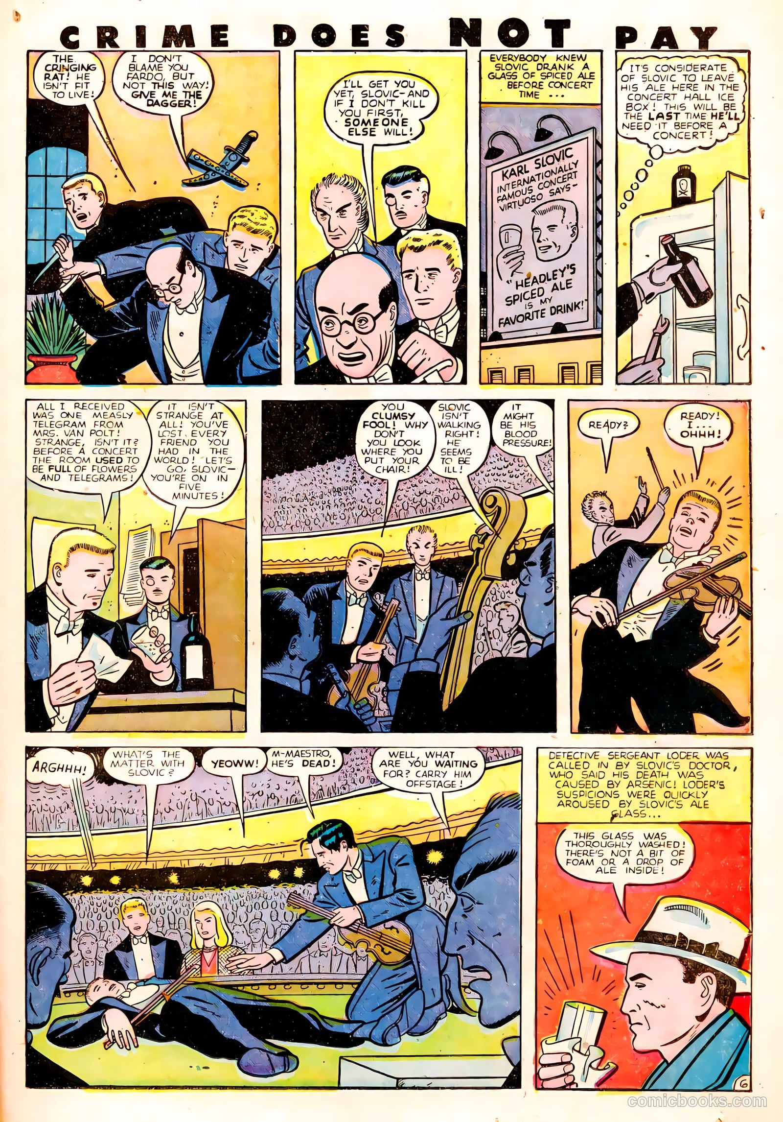 Crime Does Not Pay #78 — page 31 of 52