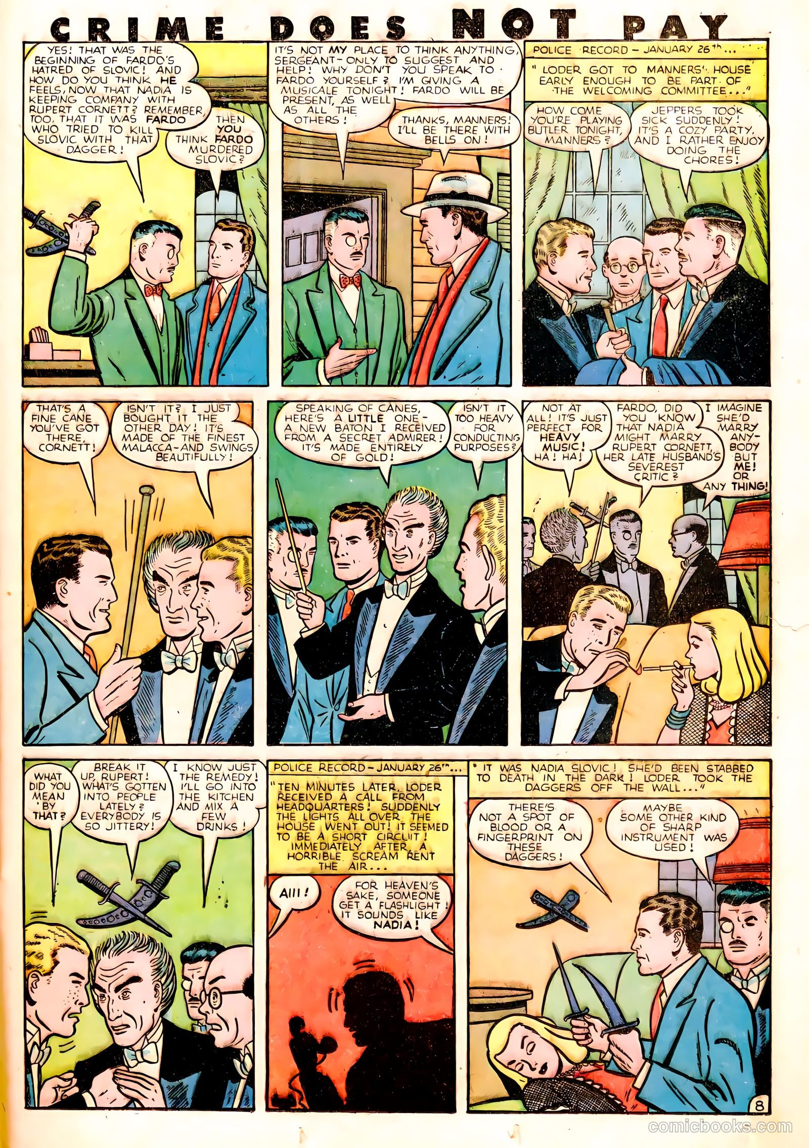 Crime Does Not Pay #78 — page 33 of 52