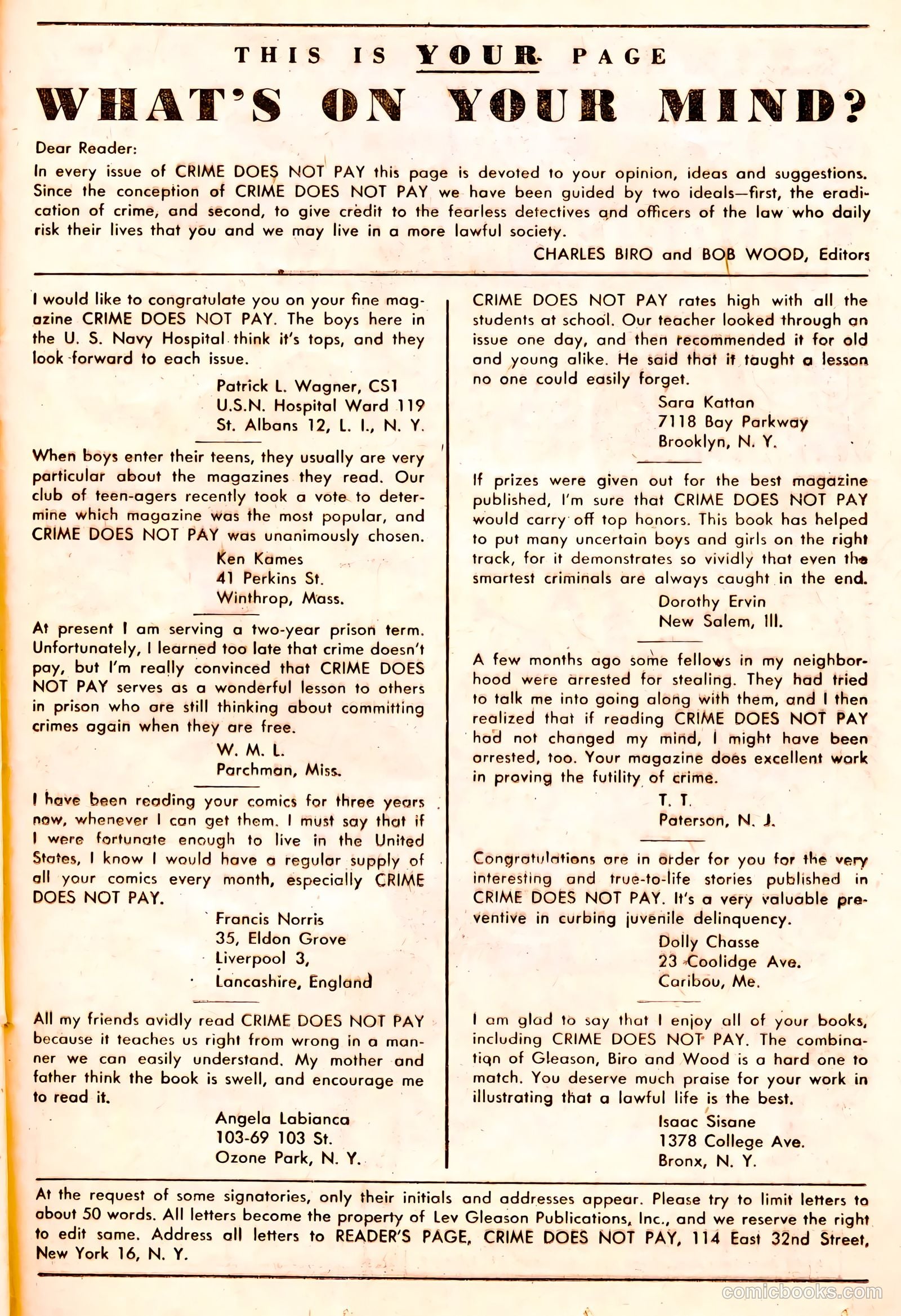 Crime Does Not Pay #78 — page 35 of 52