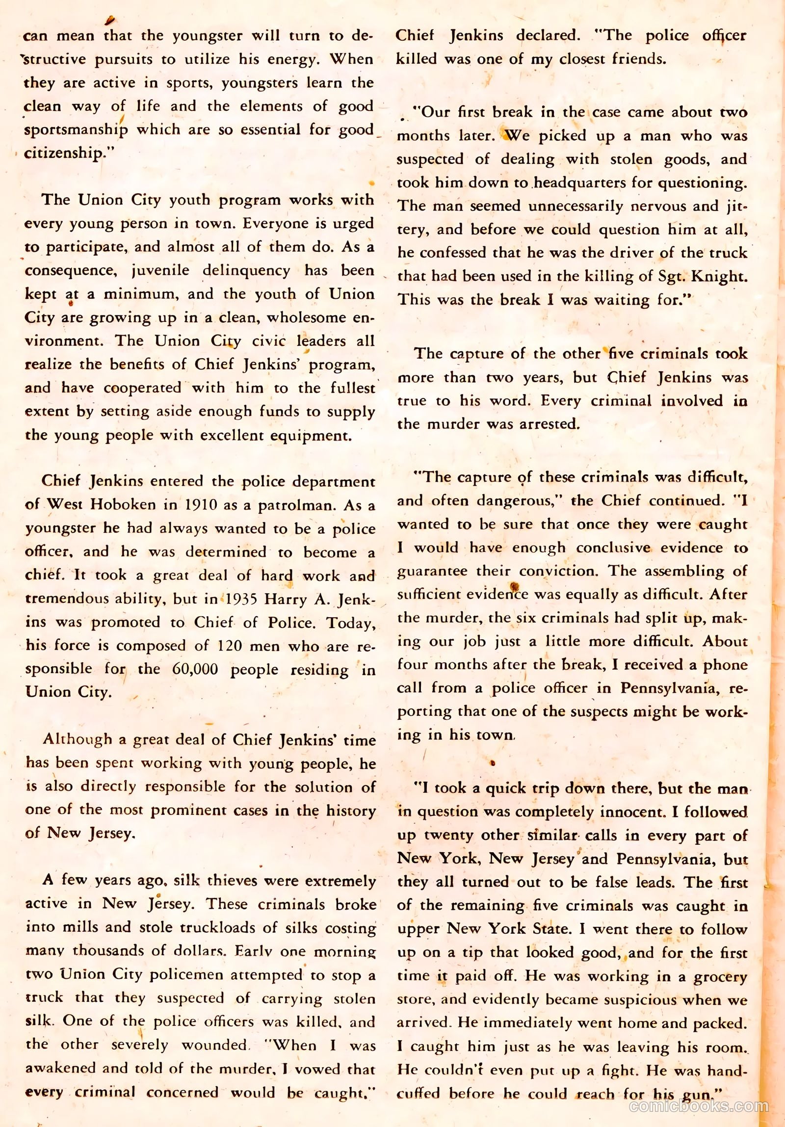 Crime Does Not Pay #78 — page 38 of 52
