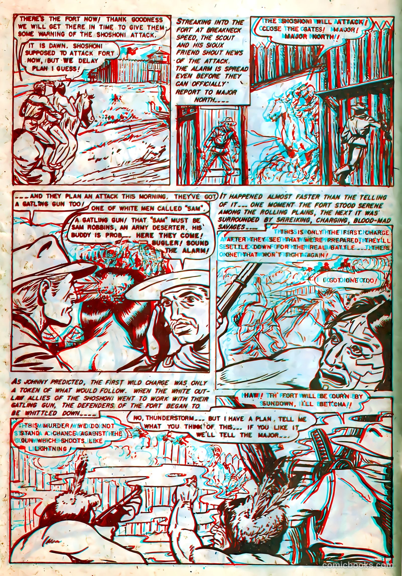 Indian Warriors 3-D #nn — page 8 of 36